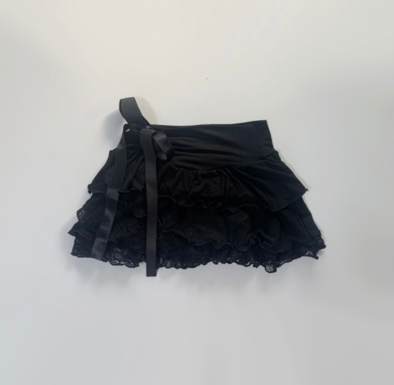 Angel ribbon lace cake skirt