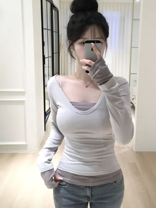 ‘Cherry sky’ long sleeve