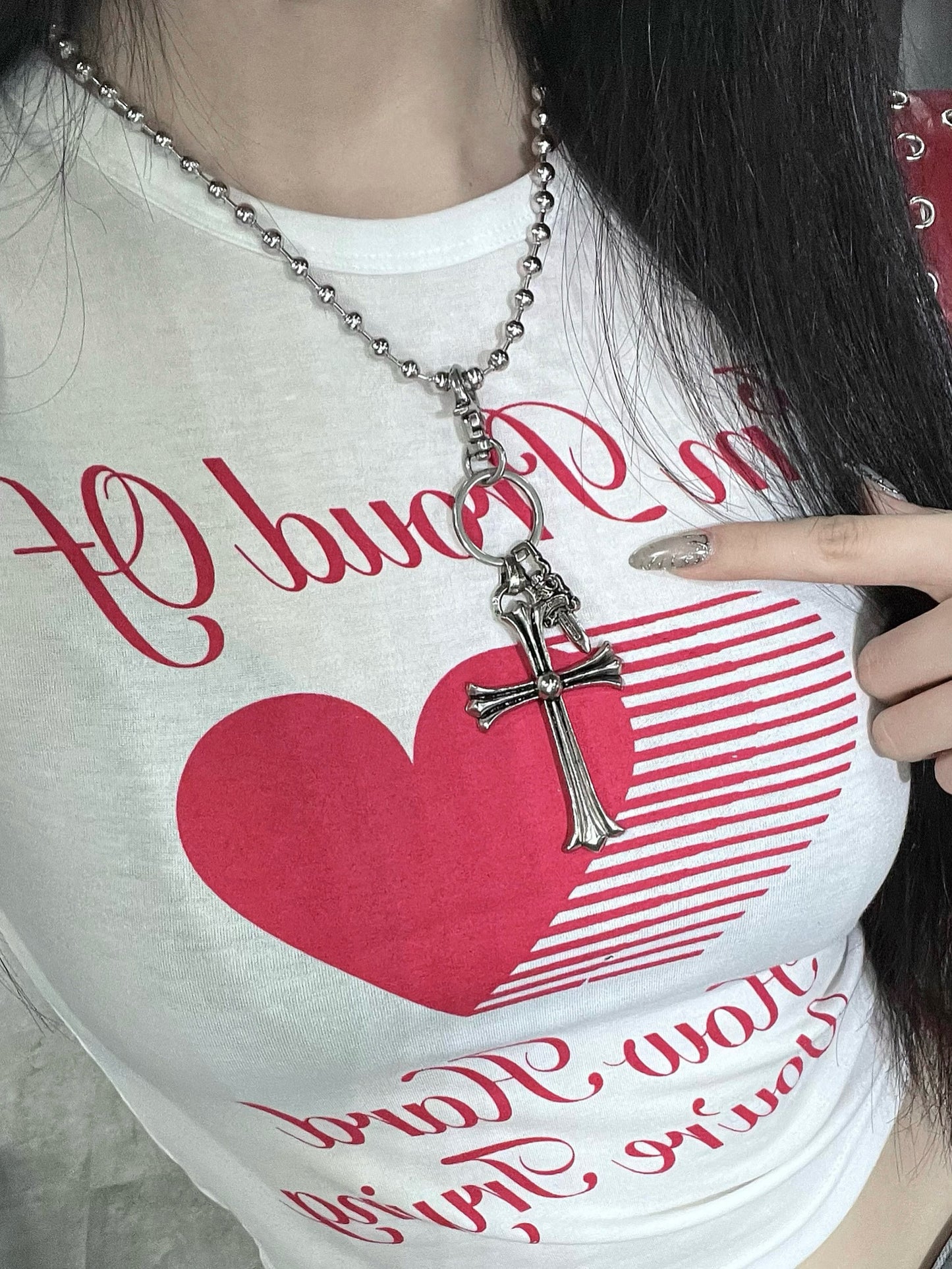Heart shaker tee