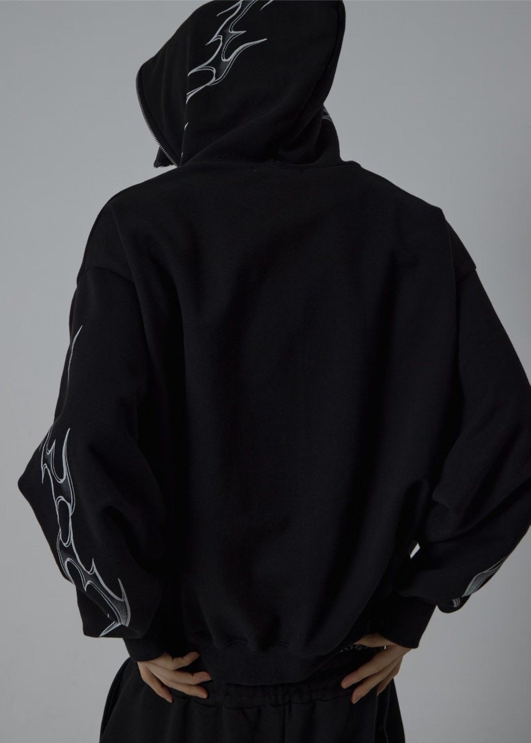 ‘PLAYER’ hoodie zip up