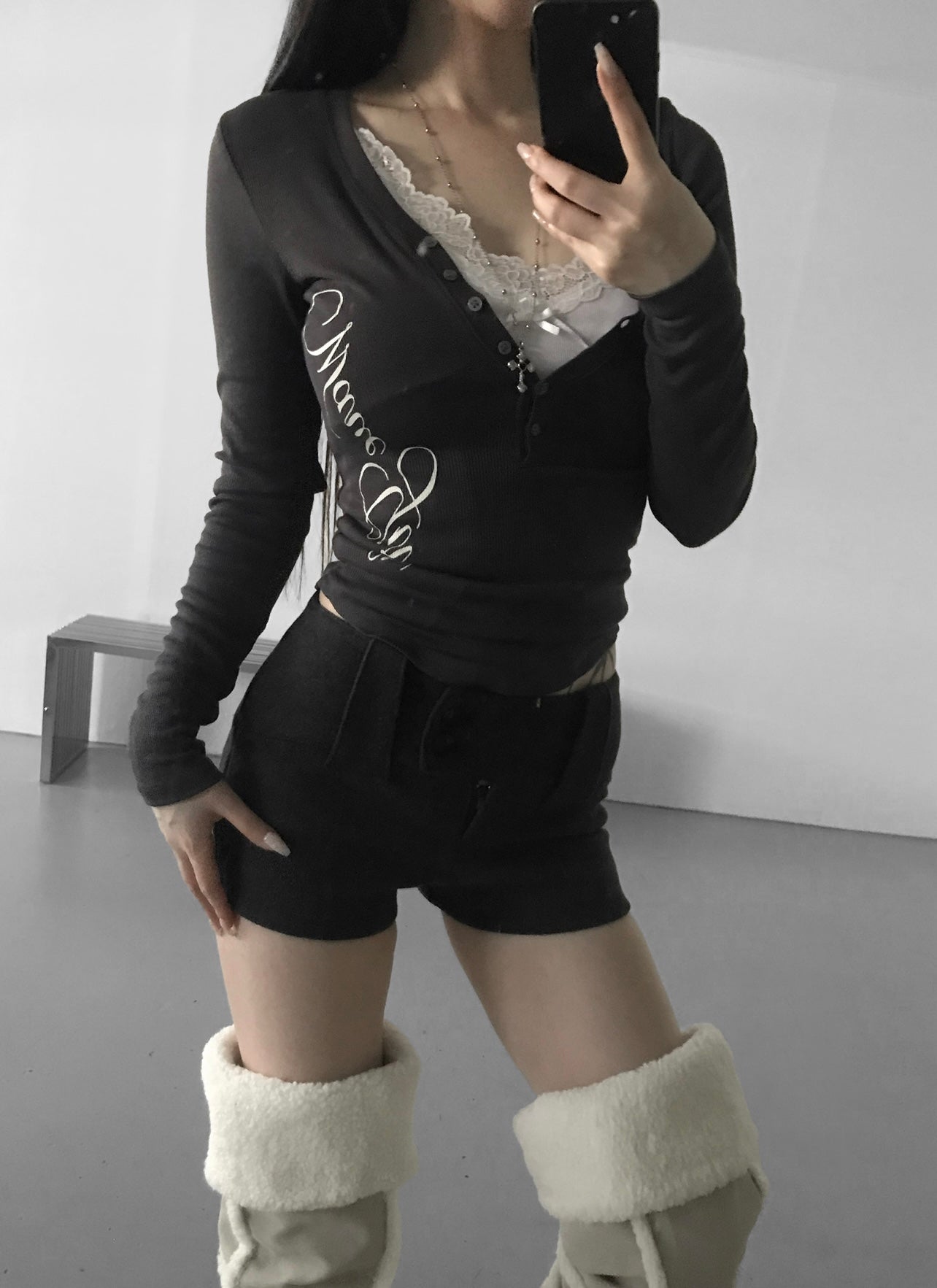 ‘Sweet on u’ long sleeve