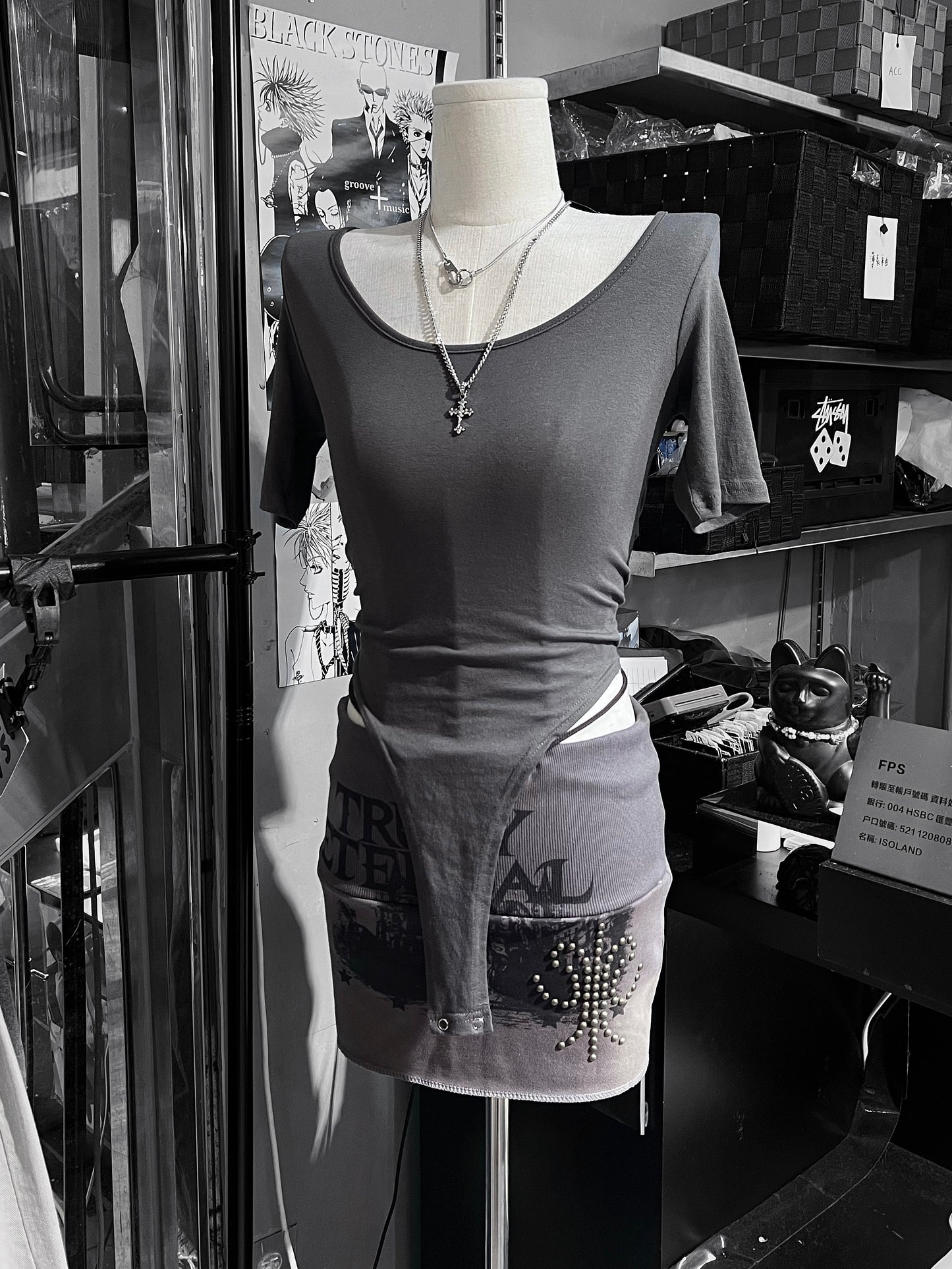 ‘GO BABY’ body suit