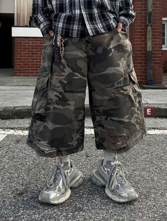Apex camo cargo jorts