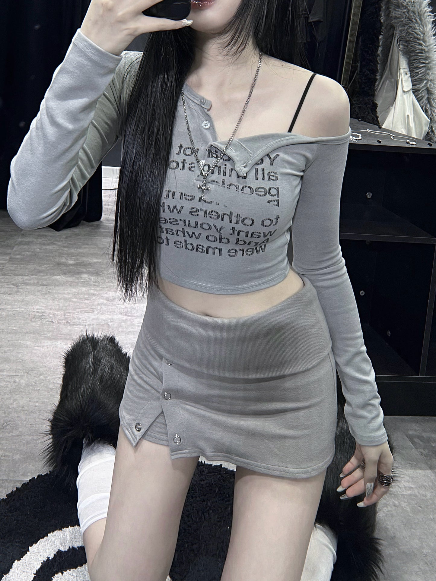 [♥︎hot item] ‘Yourself’ long sleeve top