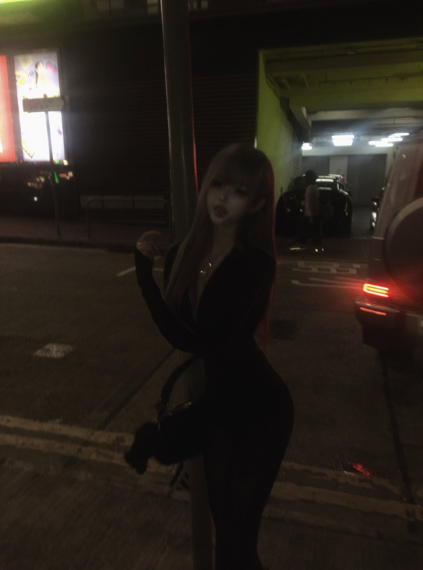 ‘BABE’ zip up top