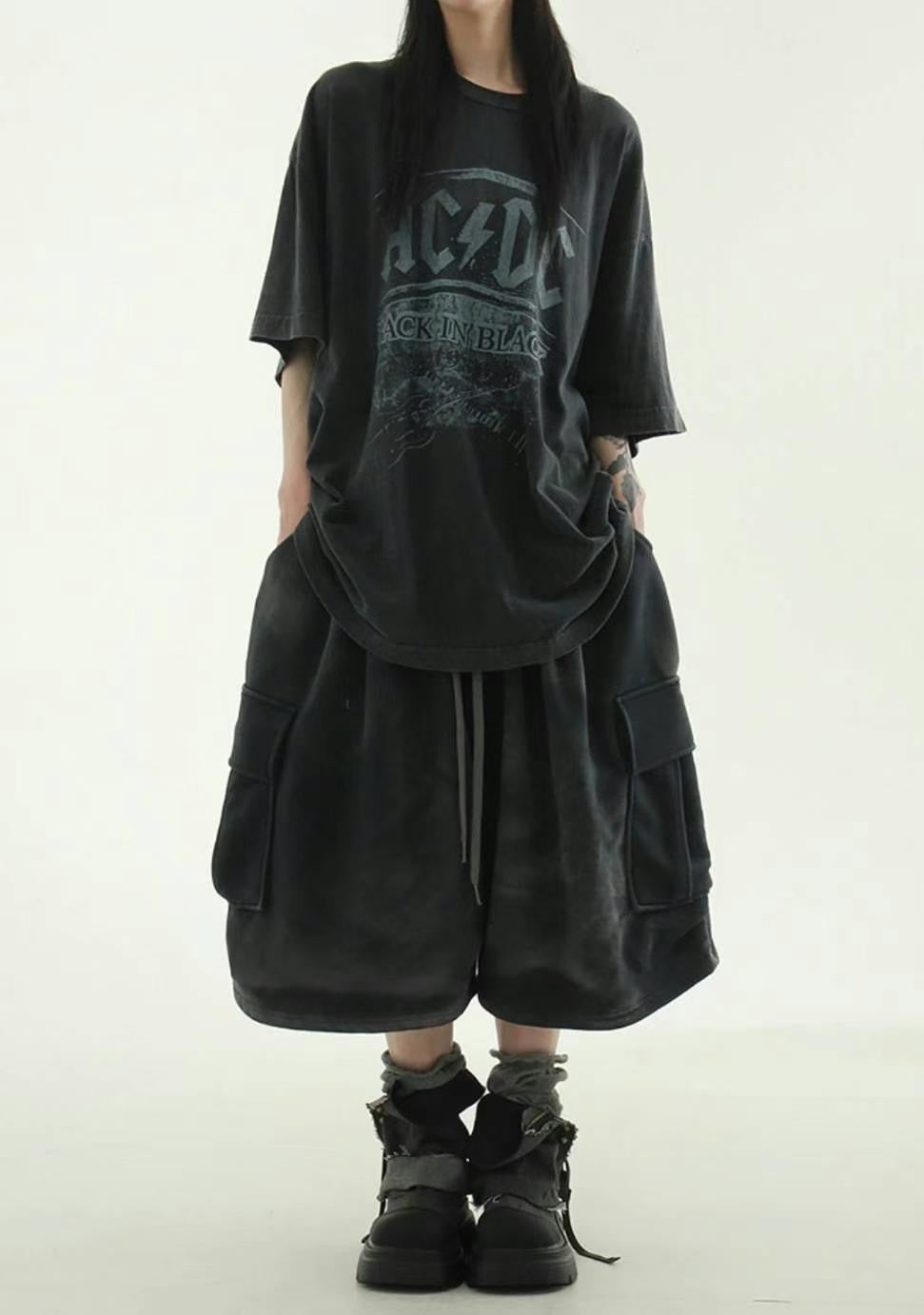 ACDC back in black tee