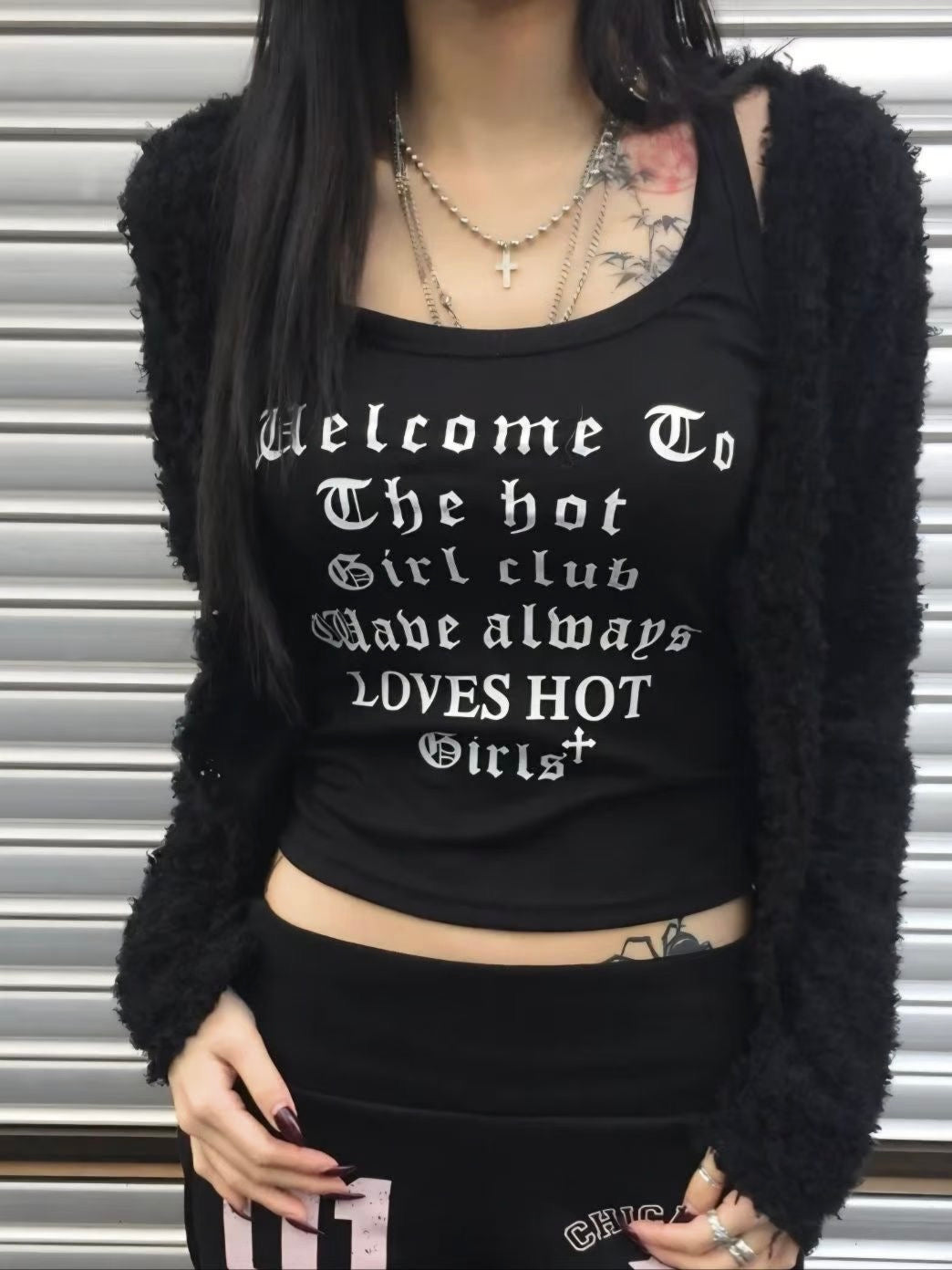 ‘Hot girl club’ tank top
