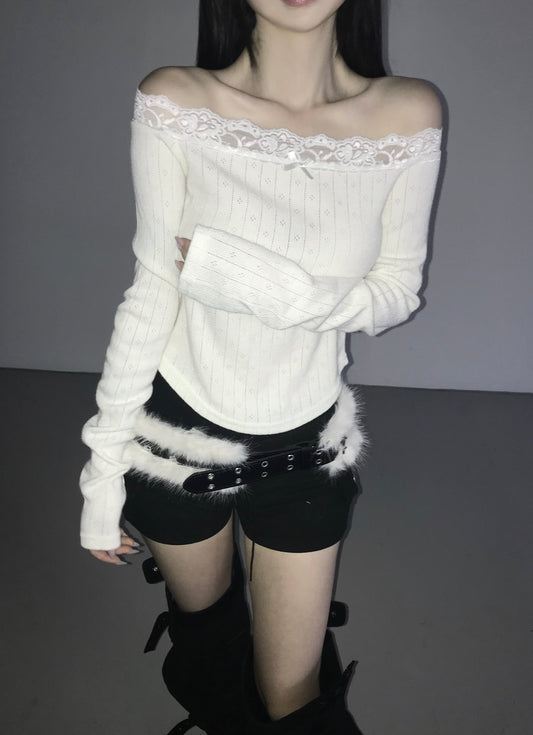 ‘Falling in love’ off shoulder