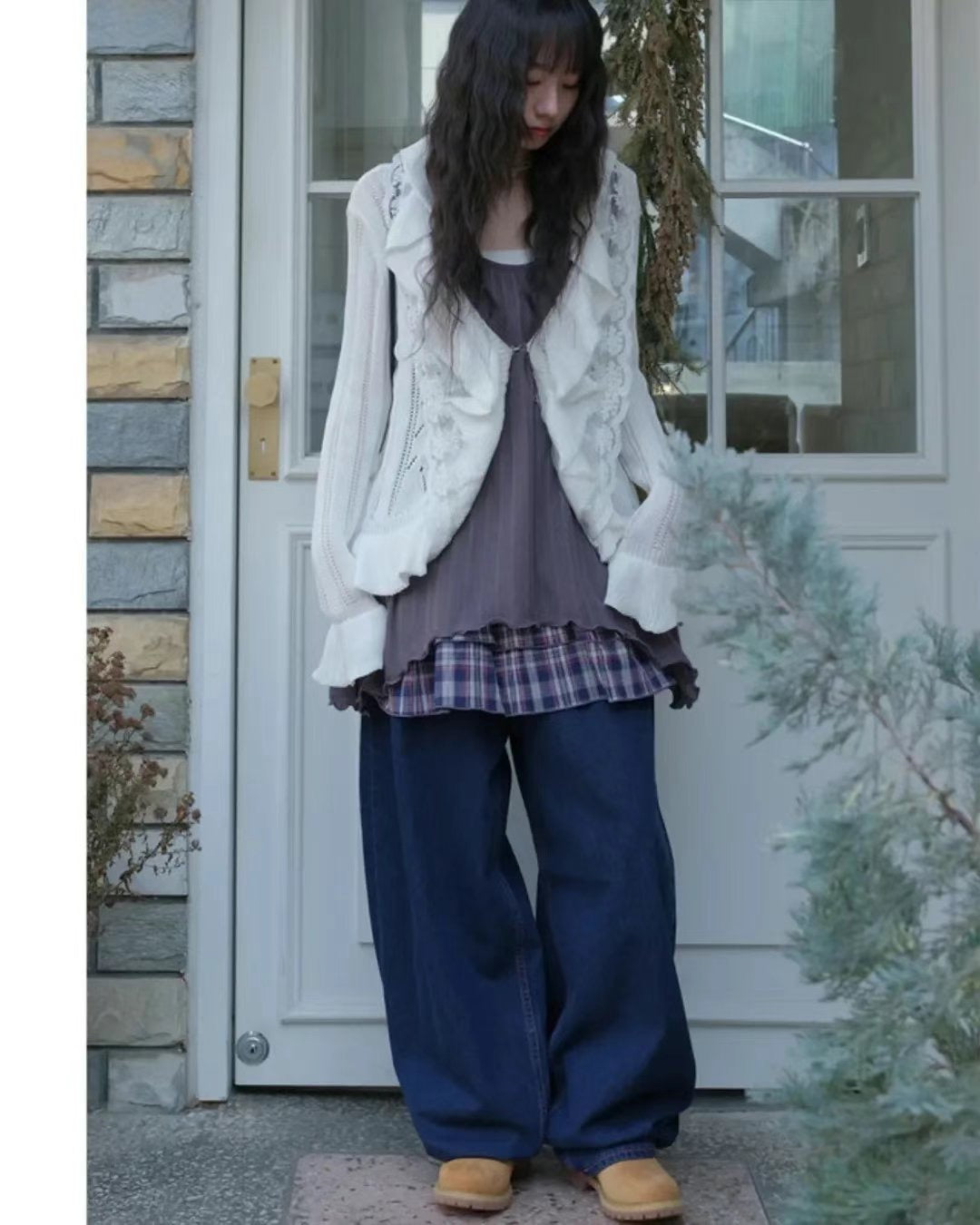 ‘LOVE HANGOVER’ knitted cardigan