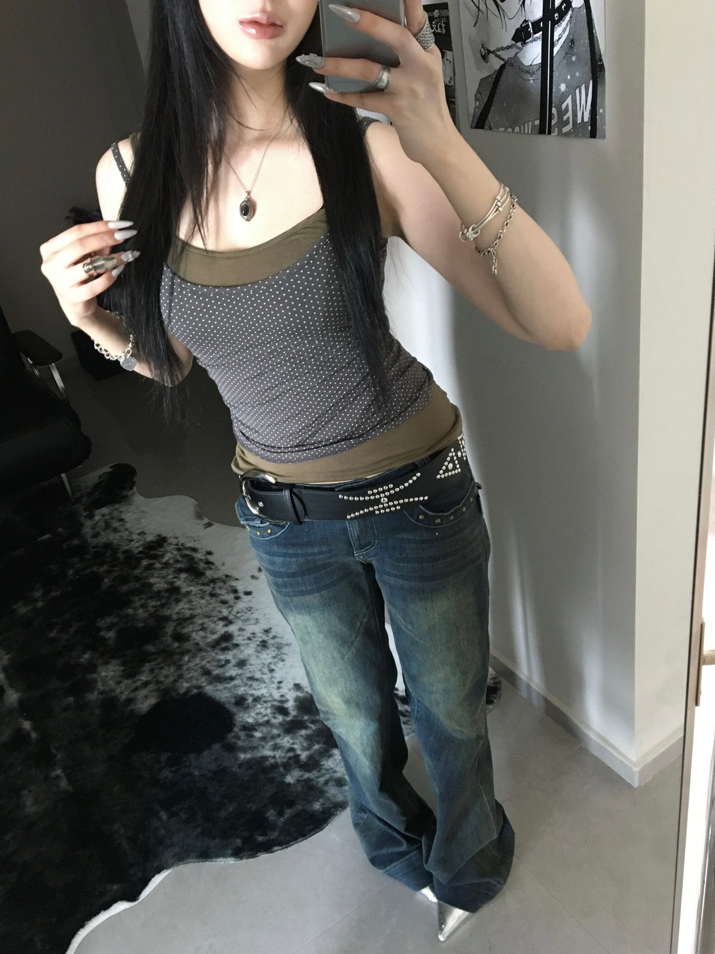 2000s dot dot cami top
