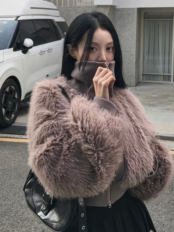 ‘One more time’ fur jacket