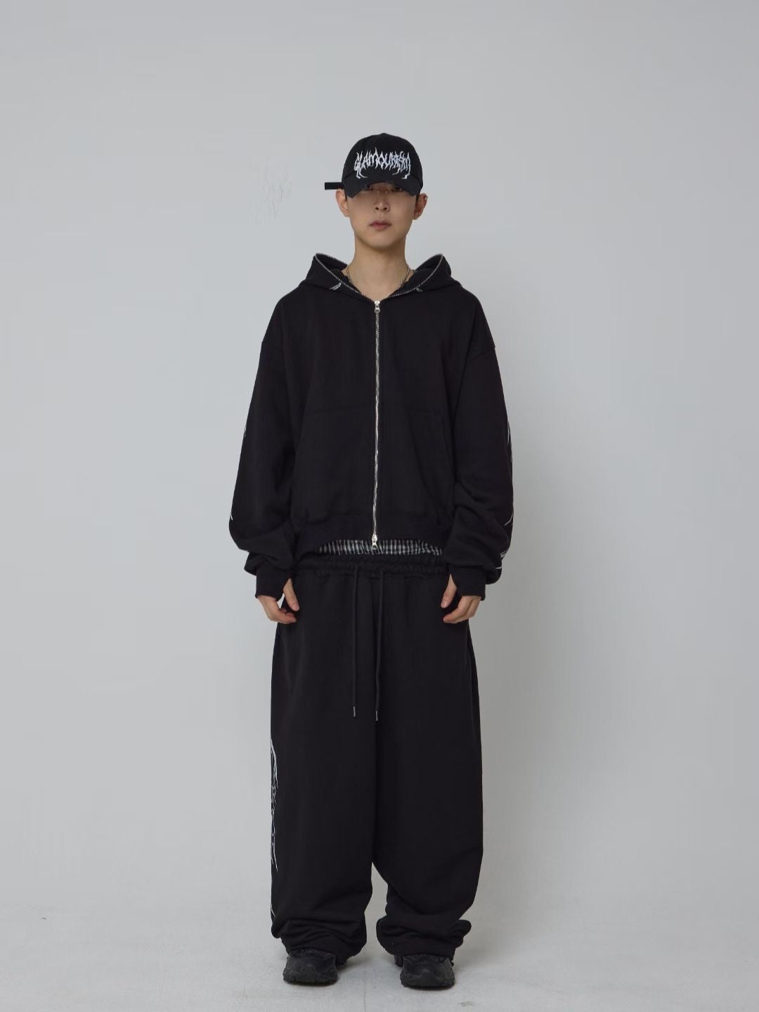 ‘PLAYER’ hoodie zip up