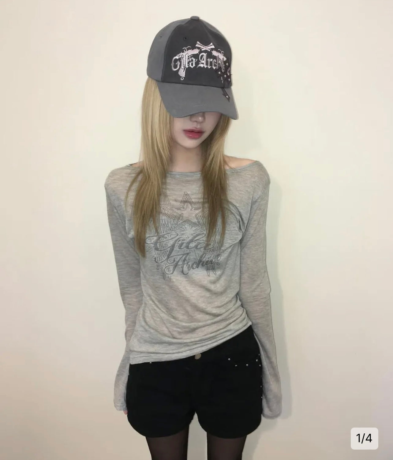 [ Natty同款 ]
STAR WING SHEER LONG SLEEVE