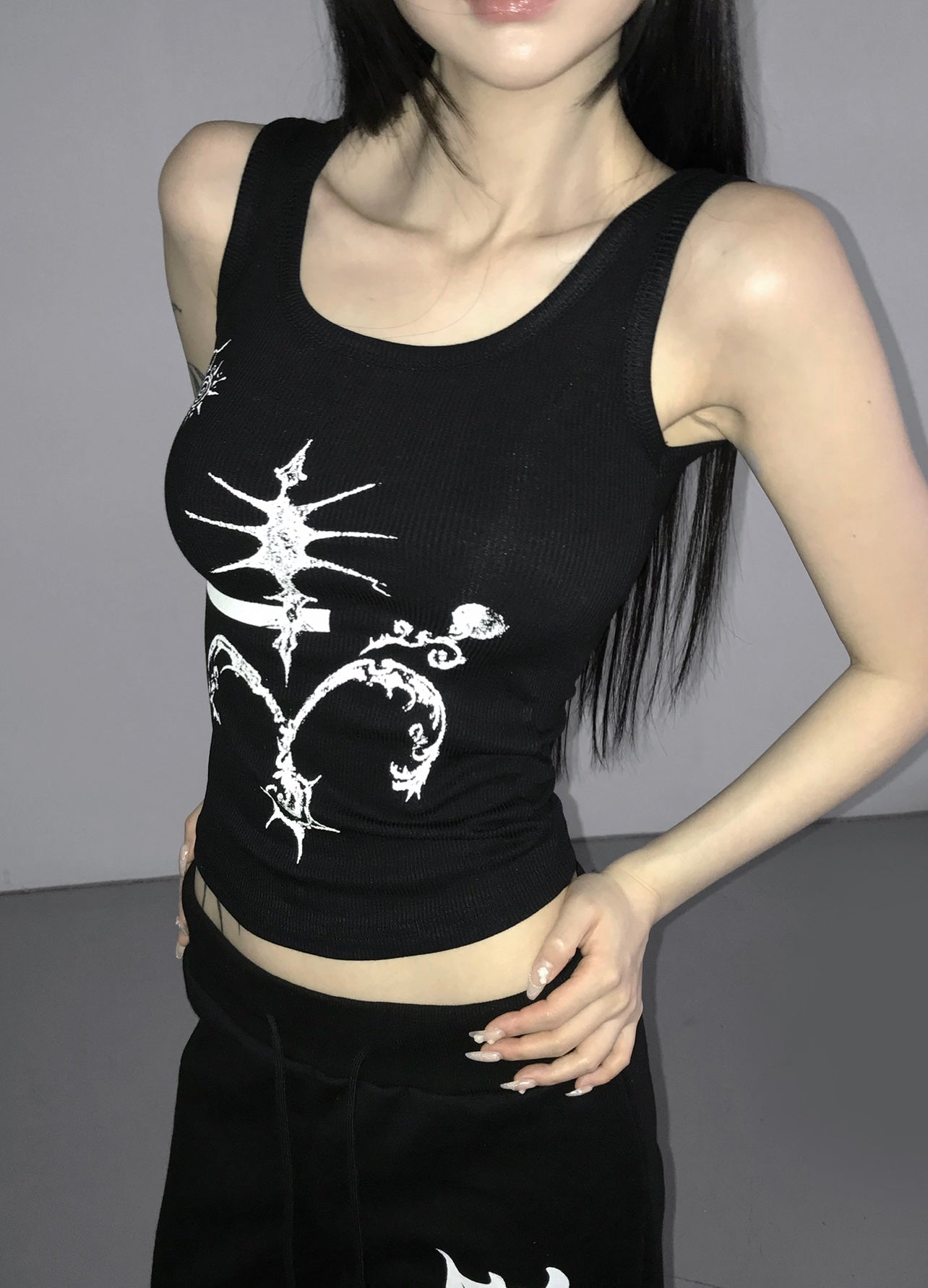 ‘BEACH’ tank top