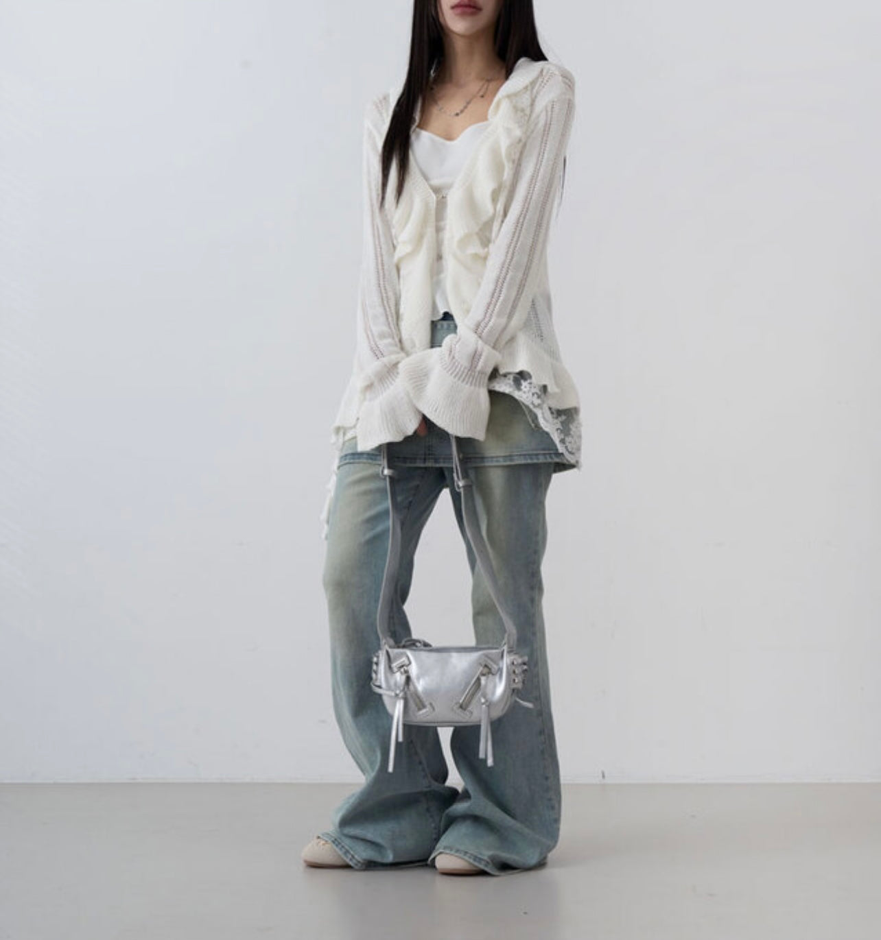 ‘LOVE HANGOVER’ knitted cardigan
