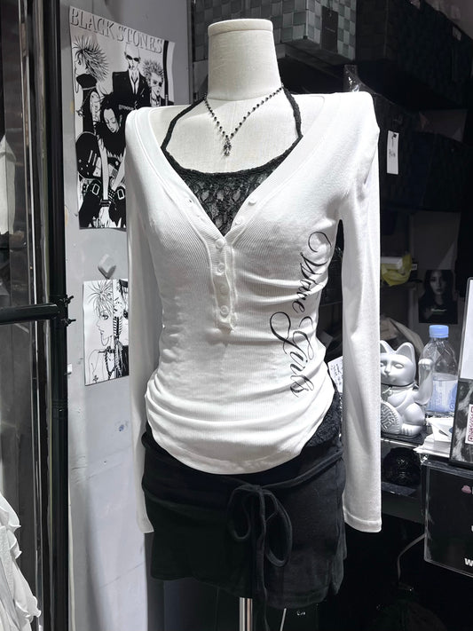 ‘Sweet on u’ long sleeve