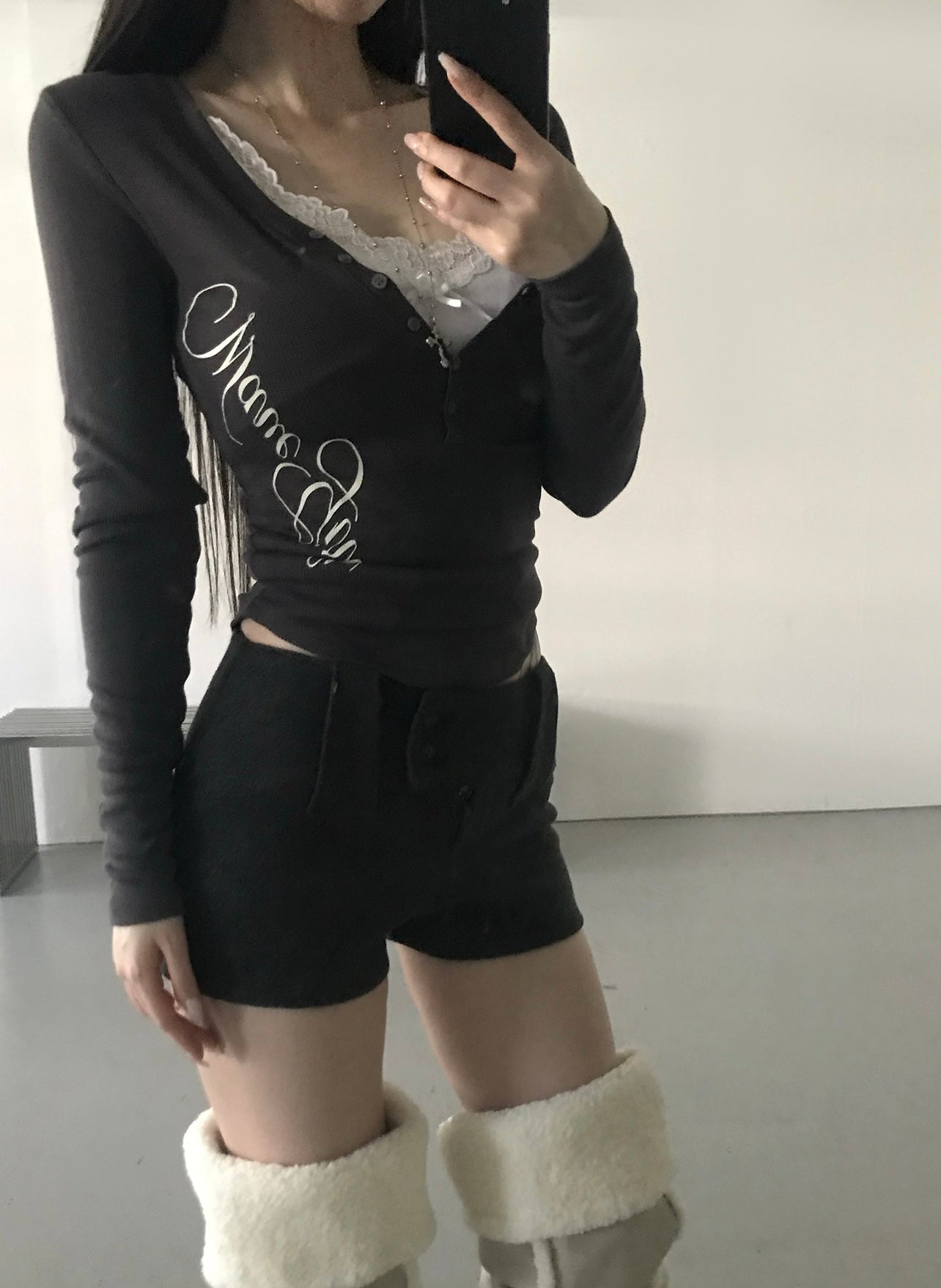 ‘Sweet on u’ long sleeve