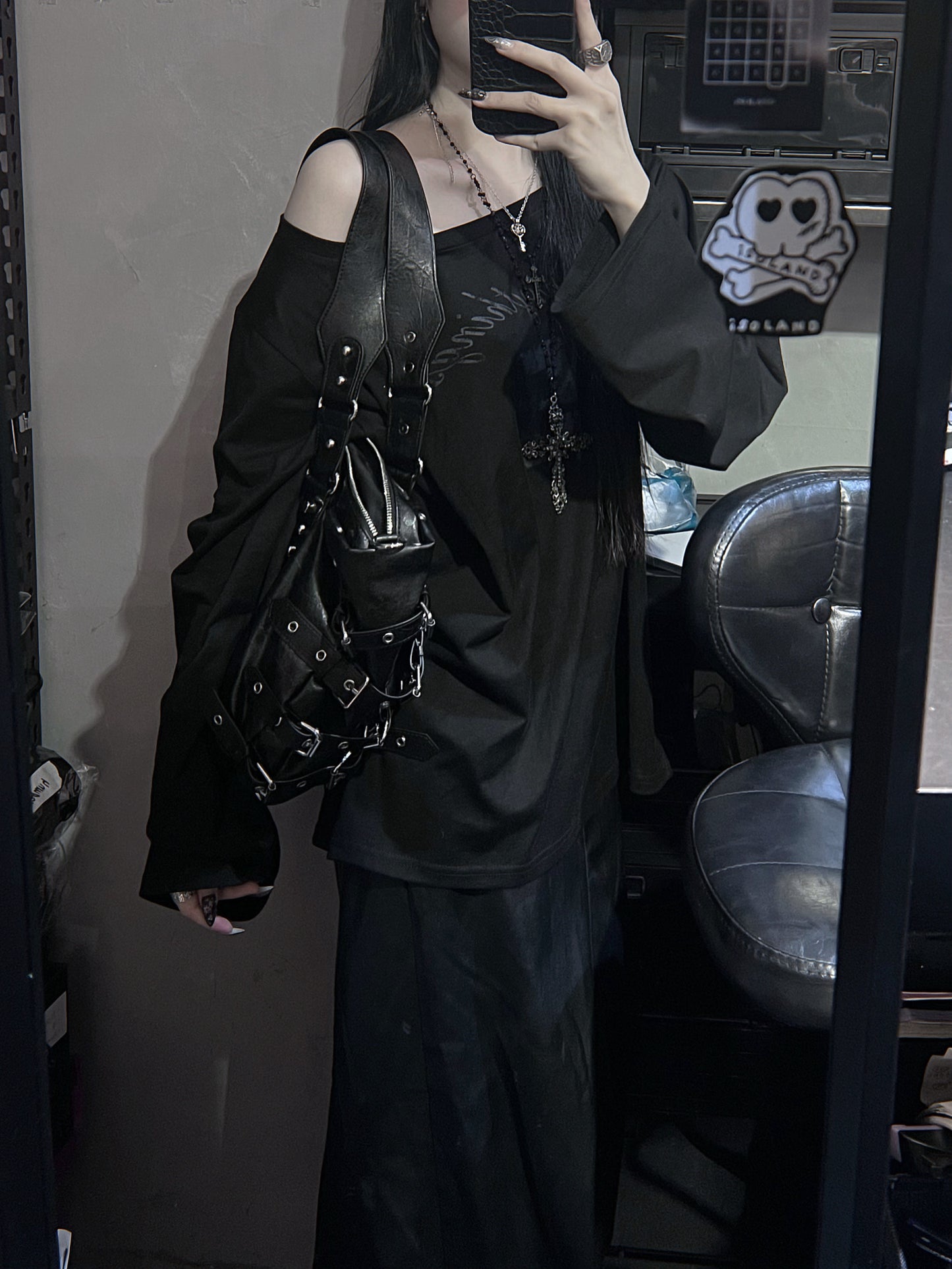 -5kg斜肩長袖Tee