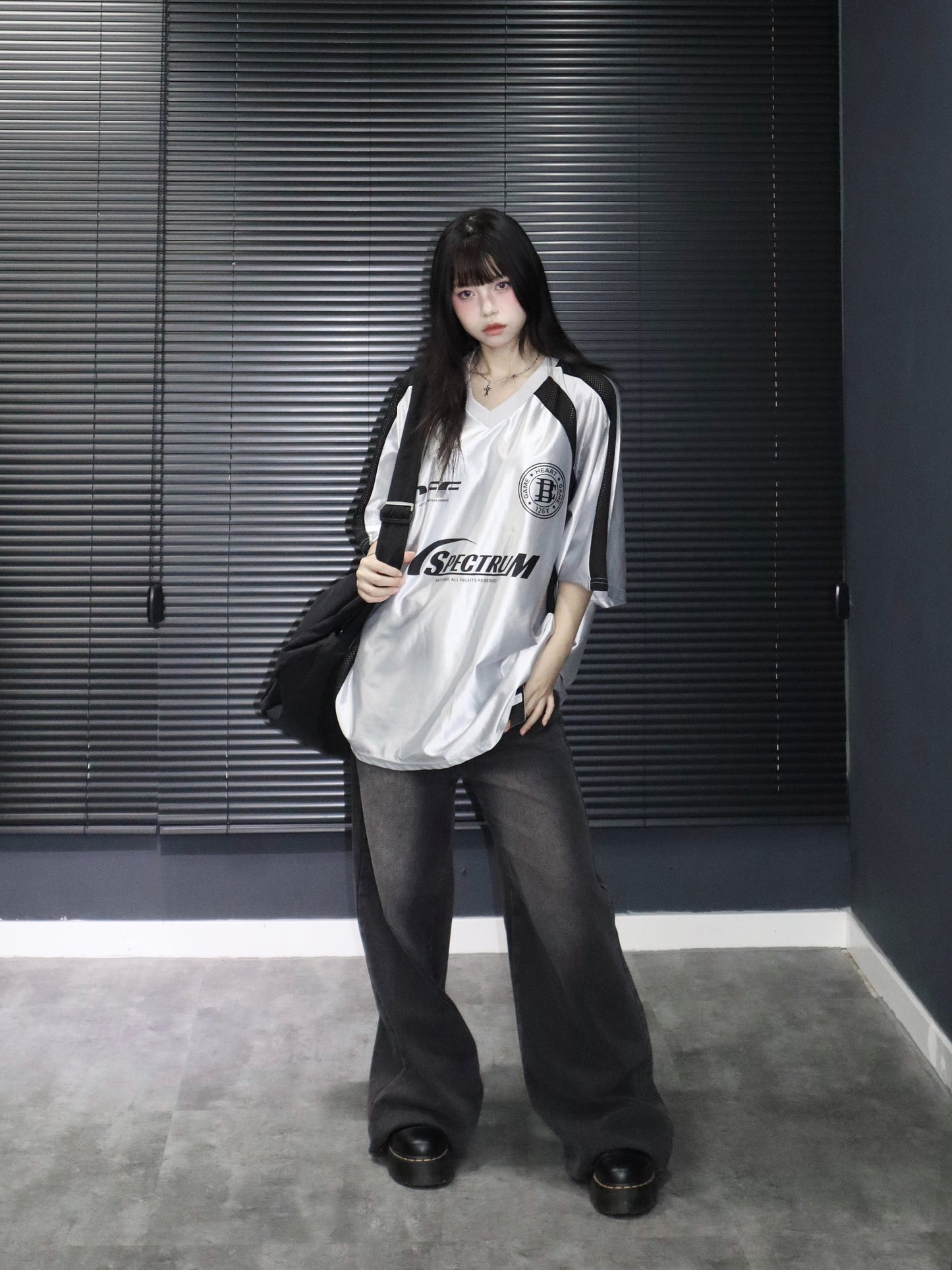 銷量160件以上 [unisex]Shiny jersey