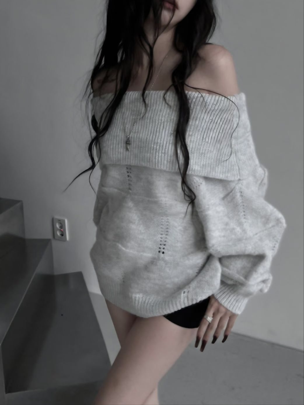 ‘ONE AND ONLY’ off shoulder top