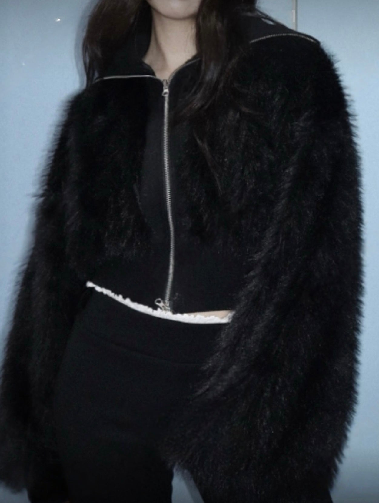 ‘One more time’ fur jacket