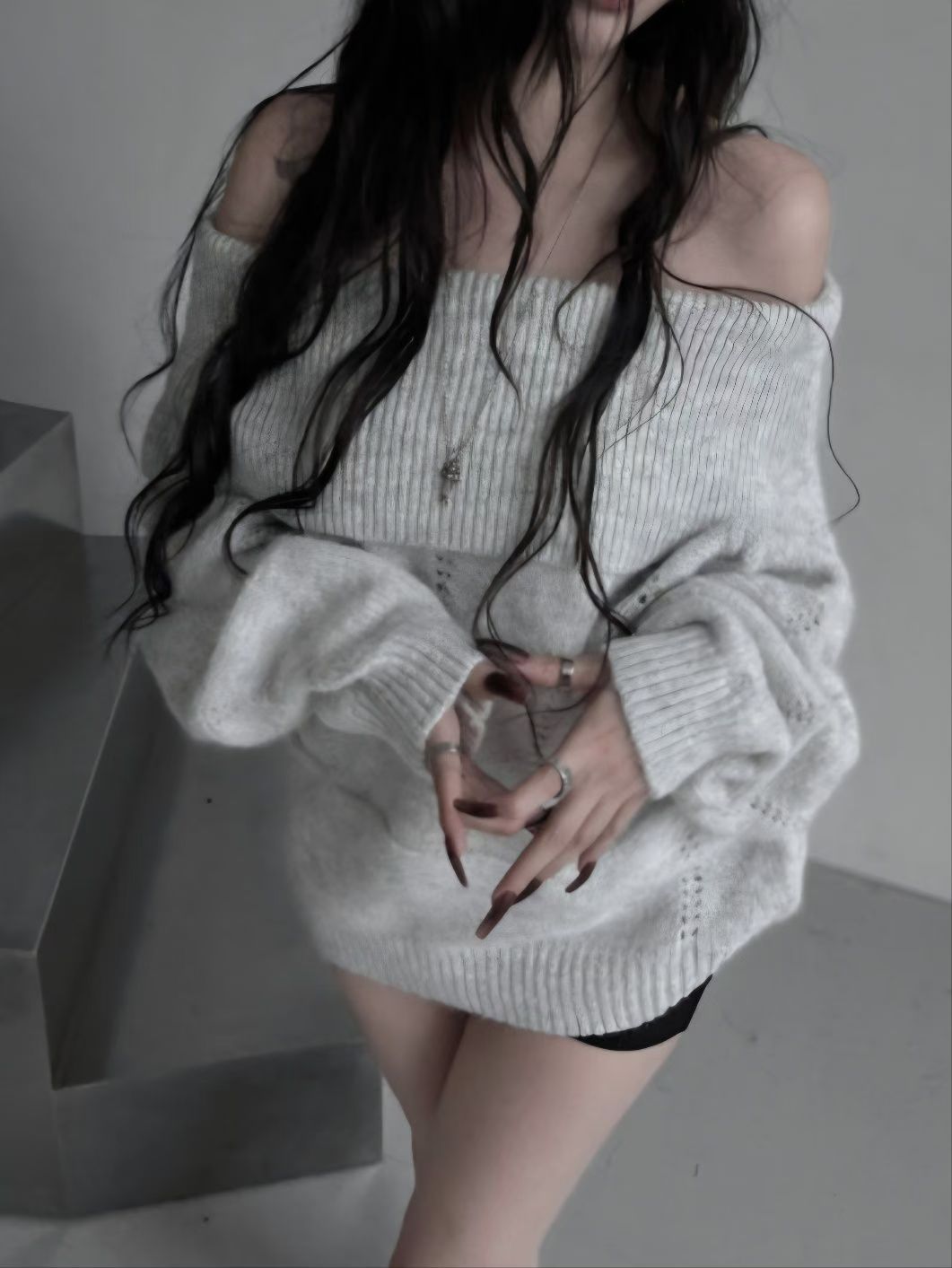 ‘ONE AND ONLY’ off shoulder top