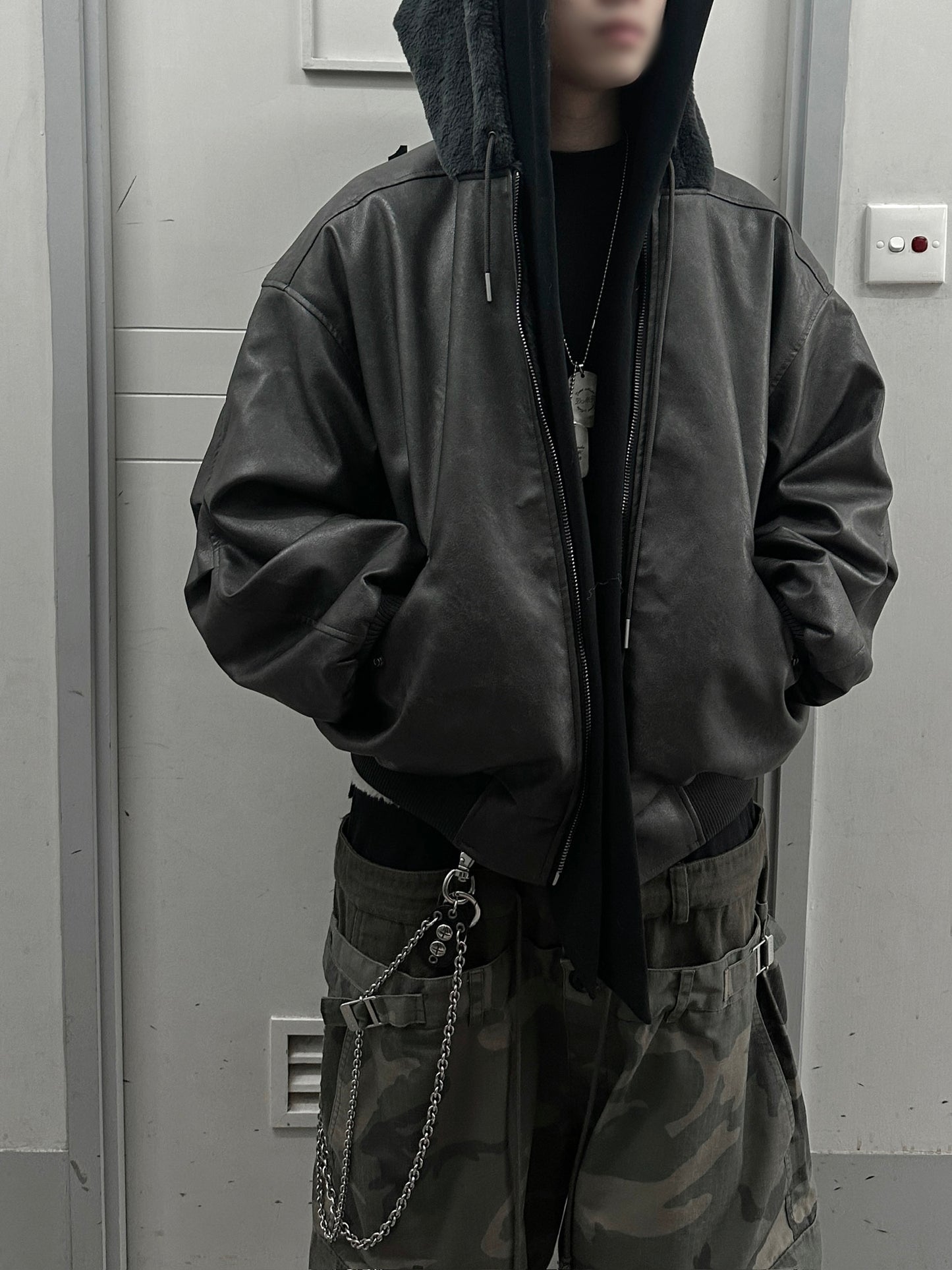 [ unisex ] 重磅雙面着毛毛皮外套