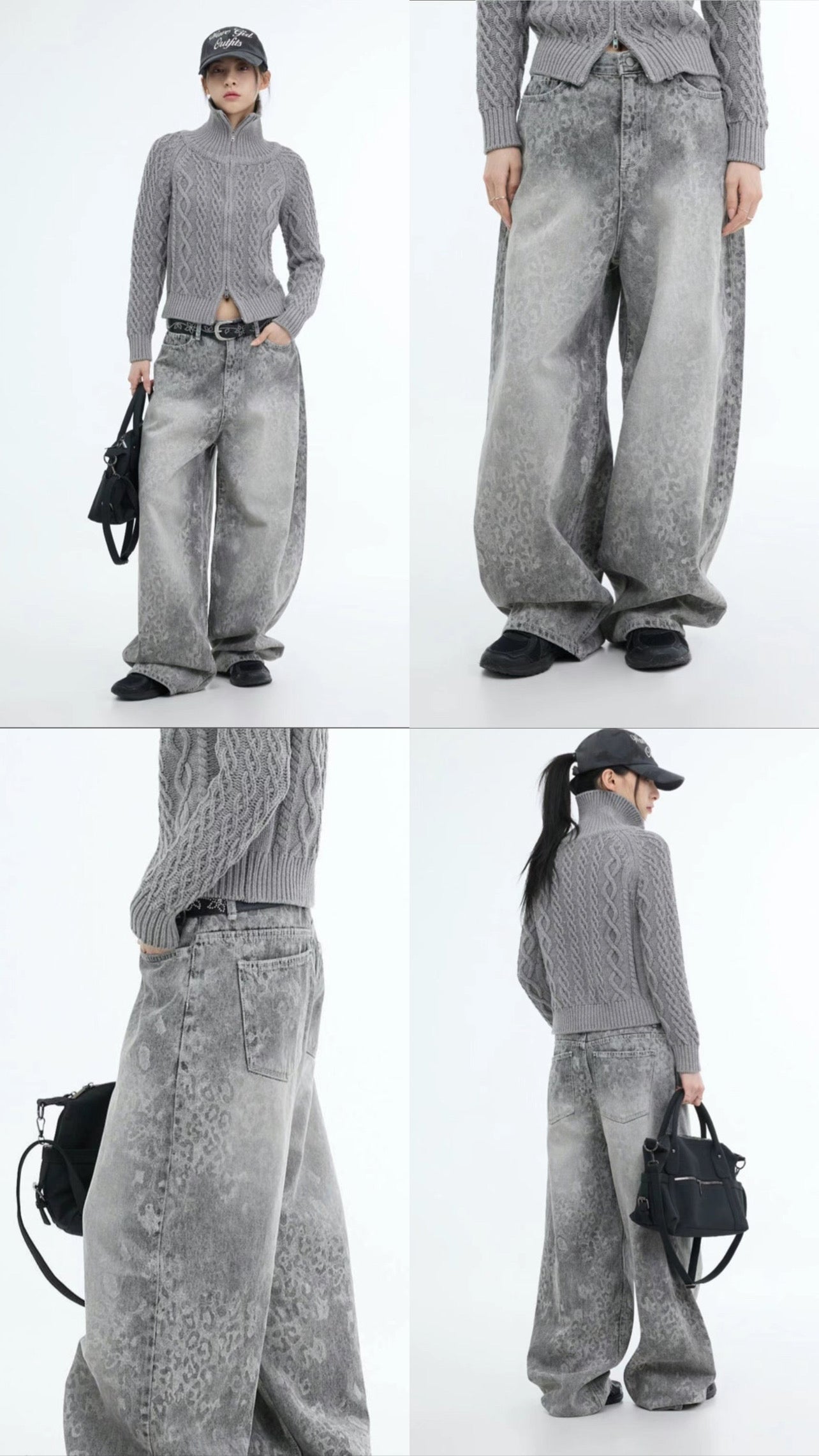 [unisex] sweet sweet leopard jeans