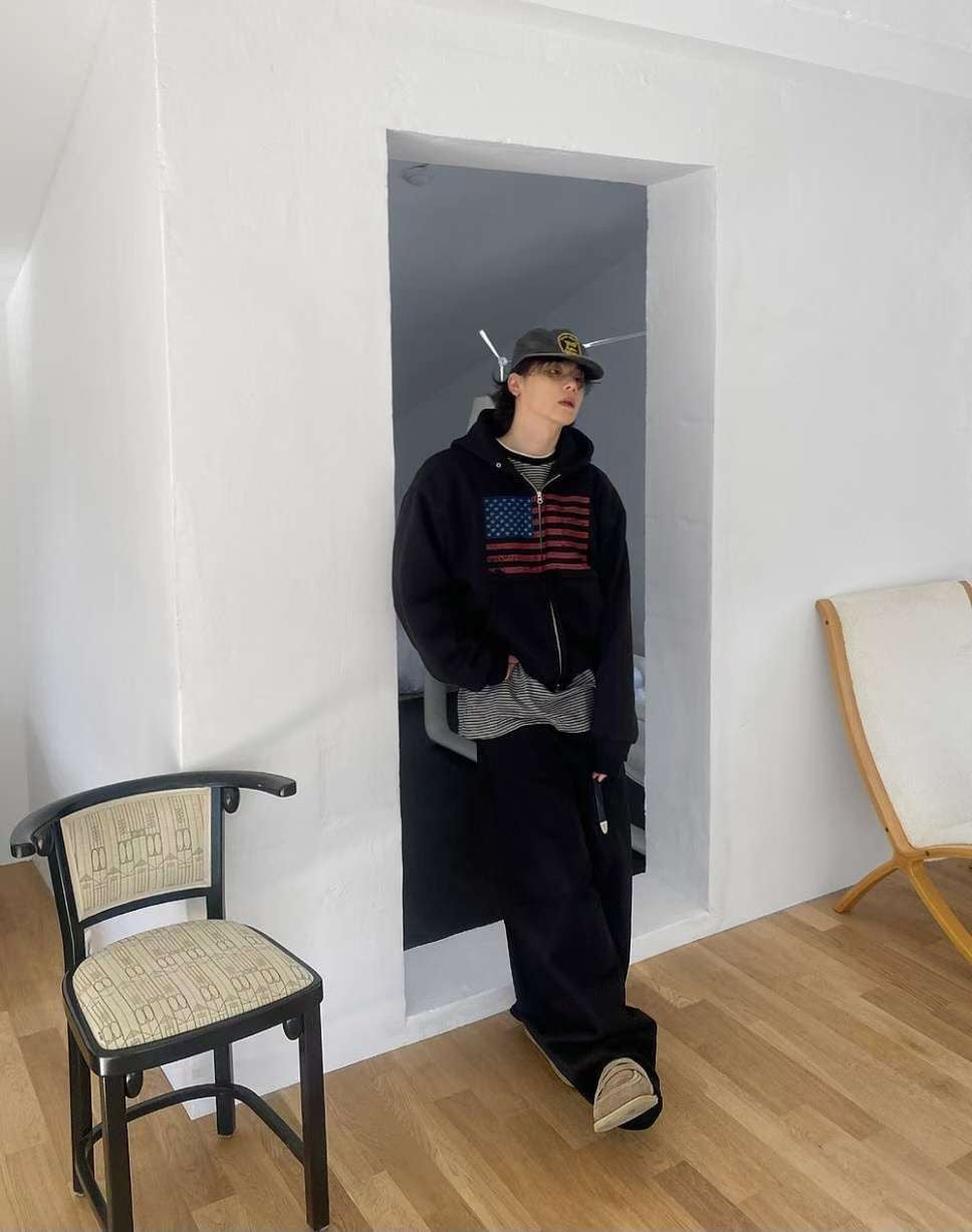 [unisex] AF hoodie zip up