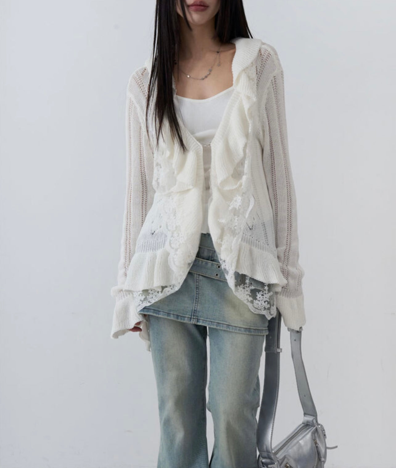 ‘LOVE HANGOVER’ knitted cardigan