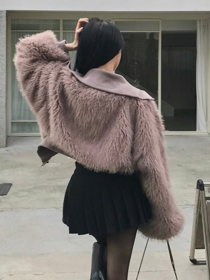 ‘One more time’ fur jacket