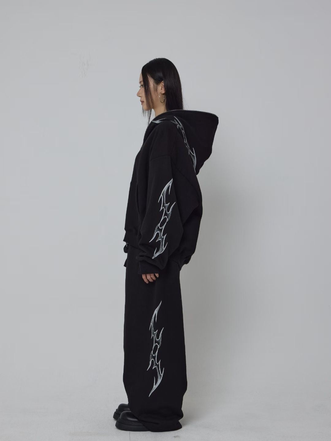‘PLAYER’ hoodie zip up