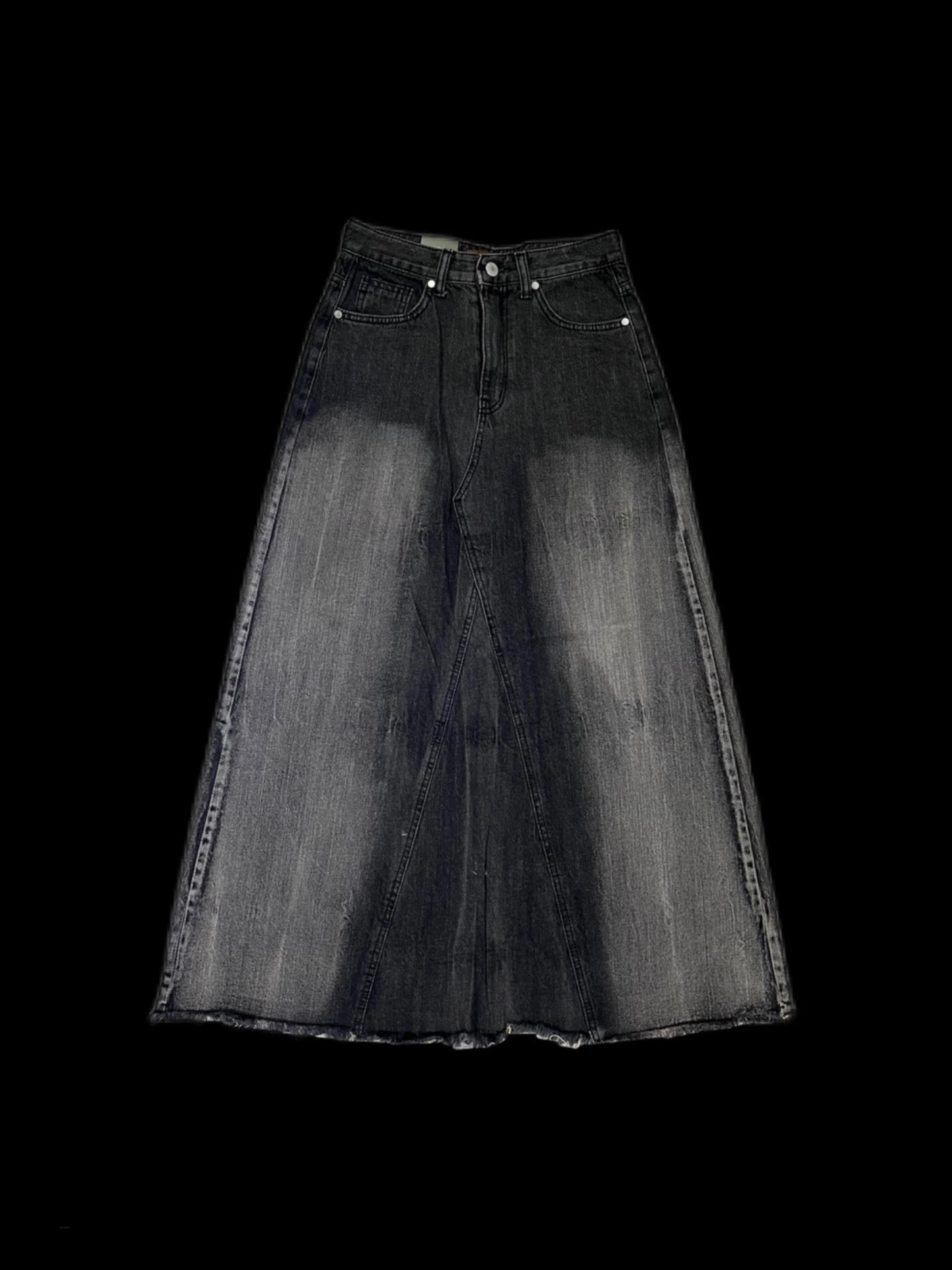 Dune denim long skirt
