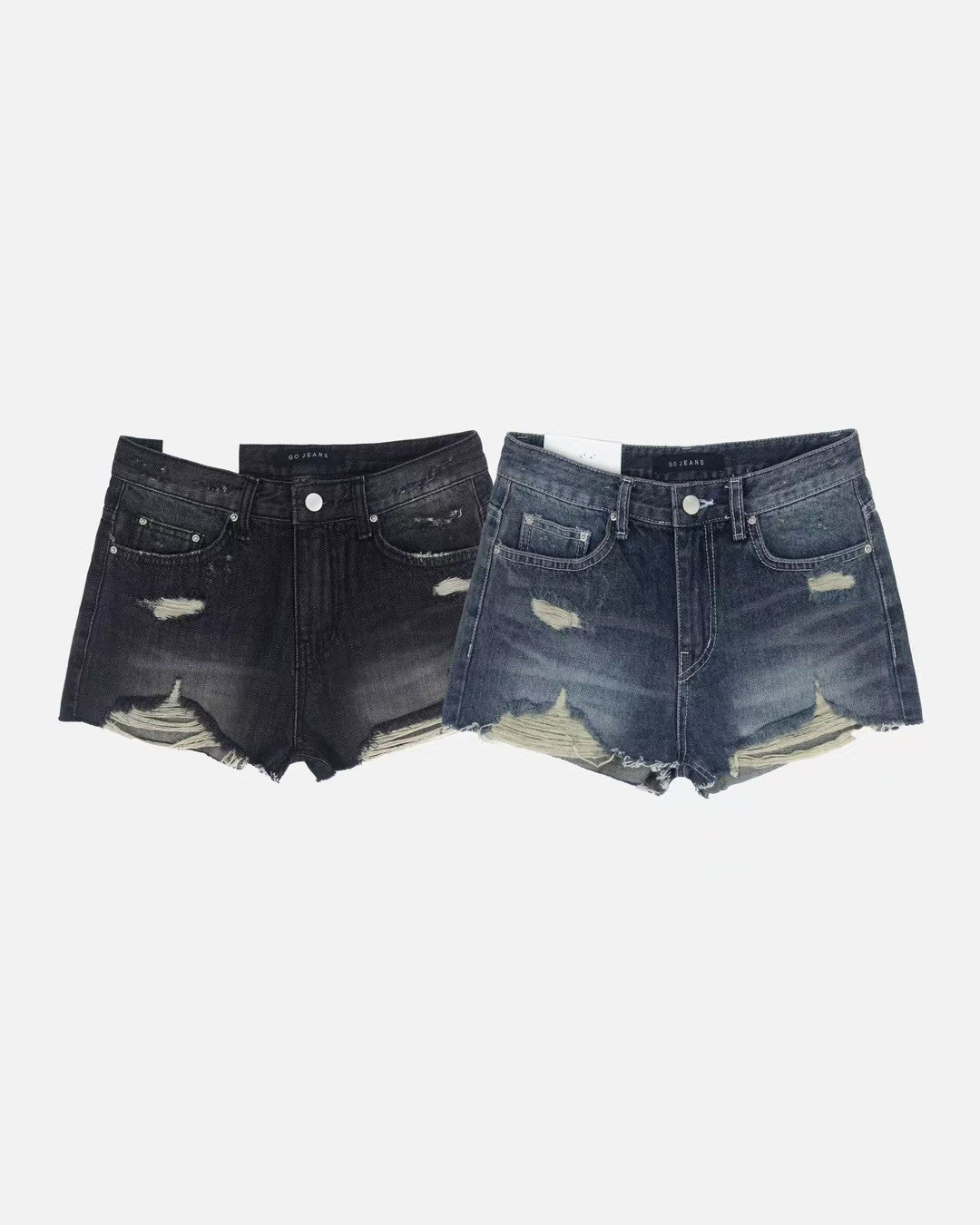 [ Karina同款🩶 ] Karina denim shorts