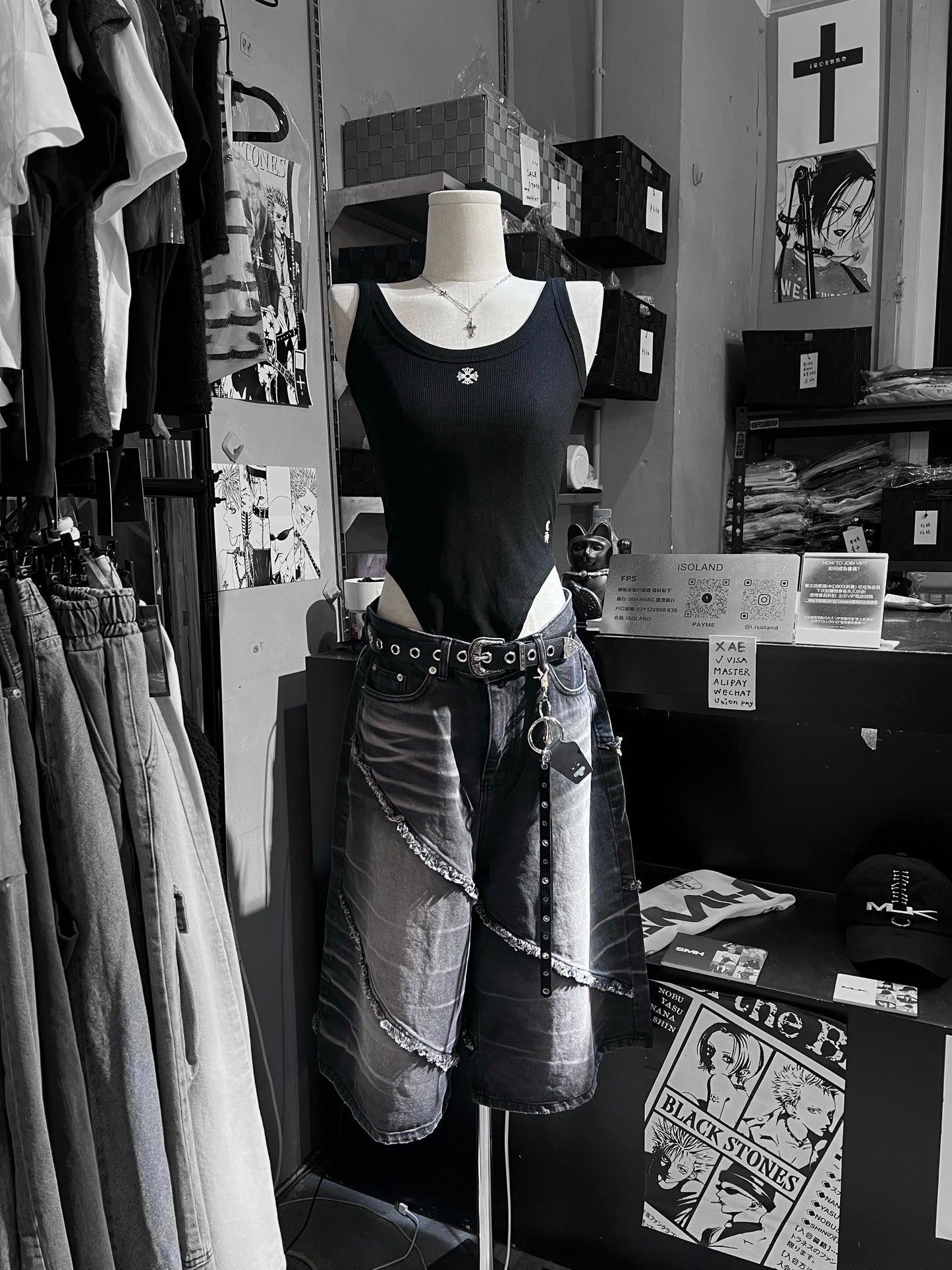 [unisex] Gnarly denim jorts