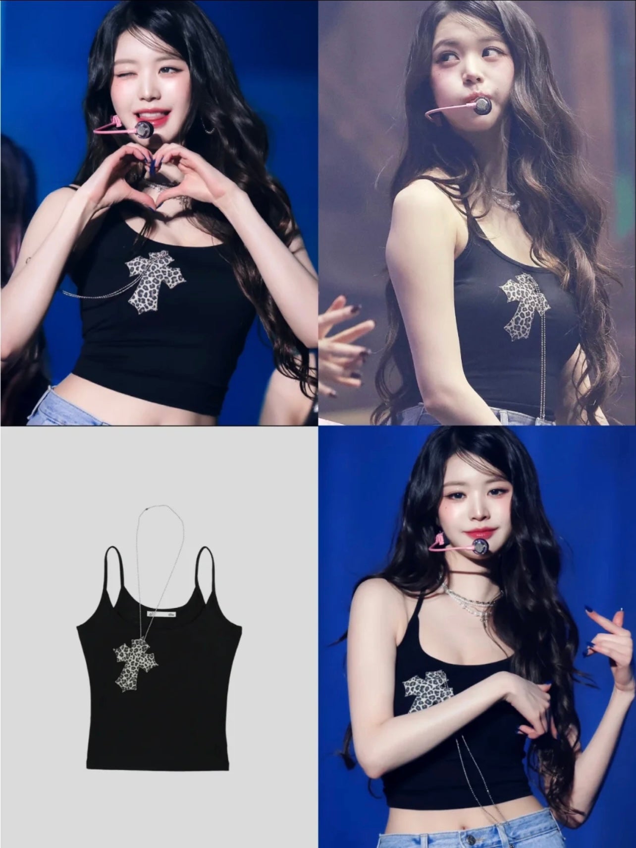 CROSS NECKLACE SLEEVELESS