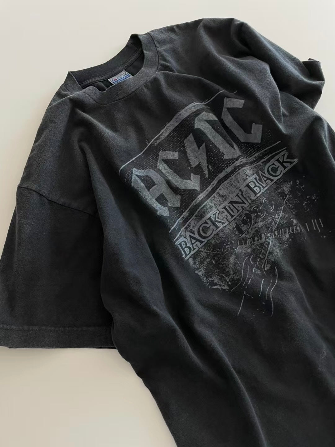 ACDC back in black tee