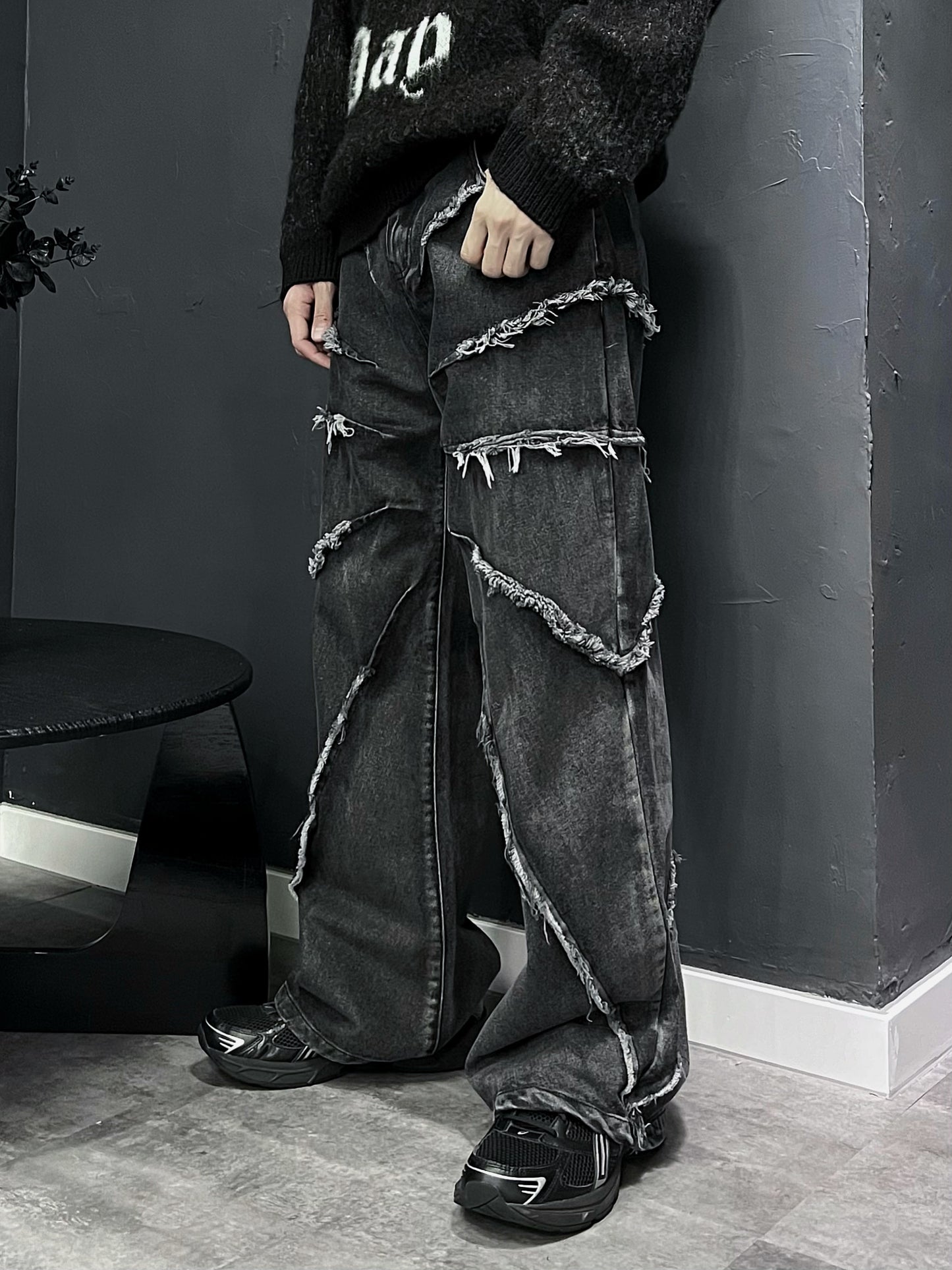 [unisex] spider silk jeans