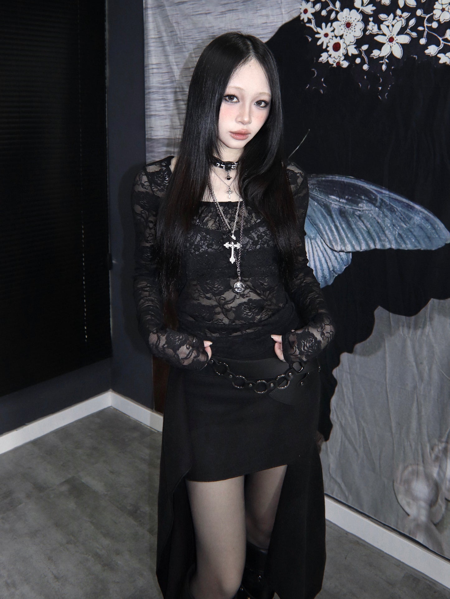 Grace lace top
