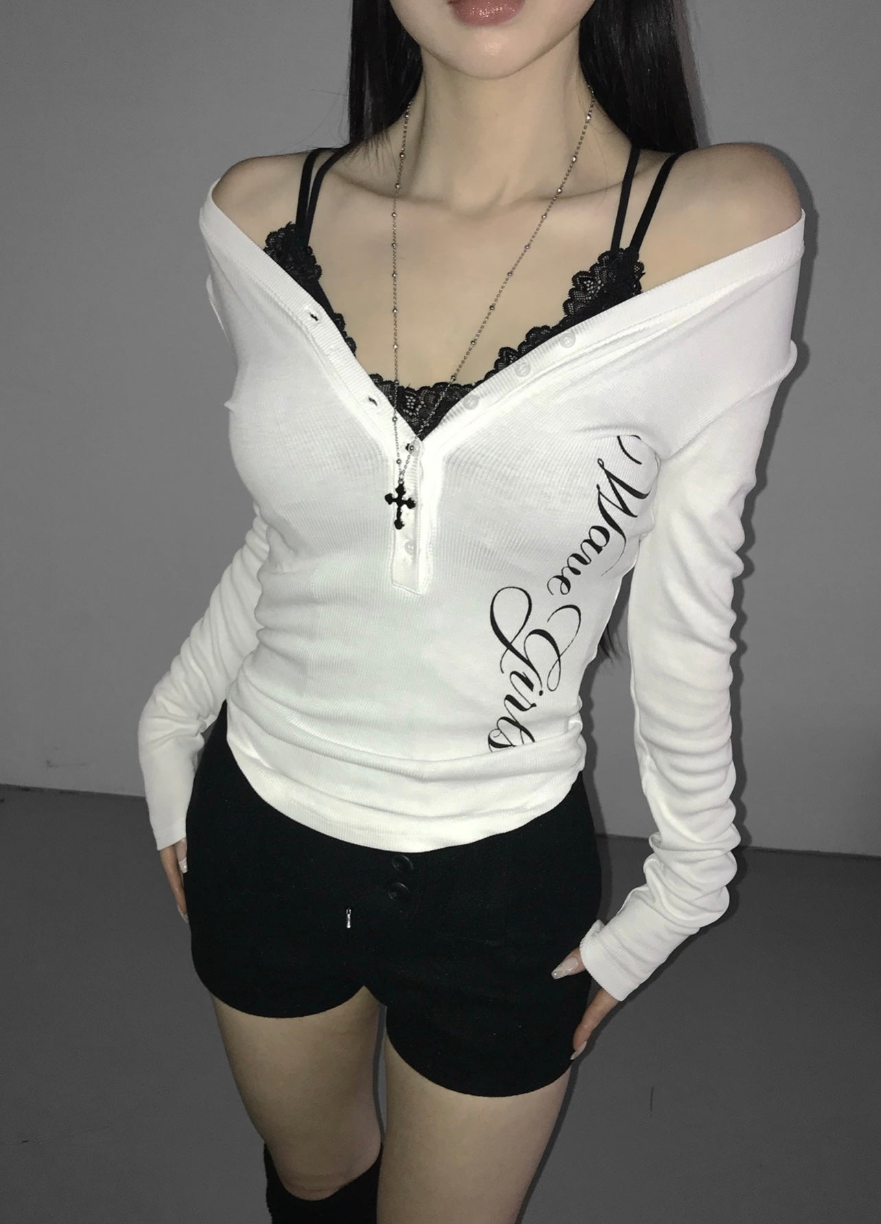 ‘Sweet on u’ long sleeve