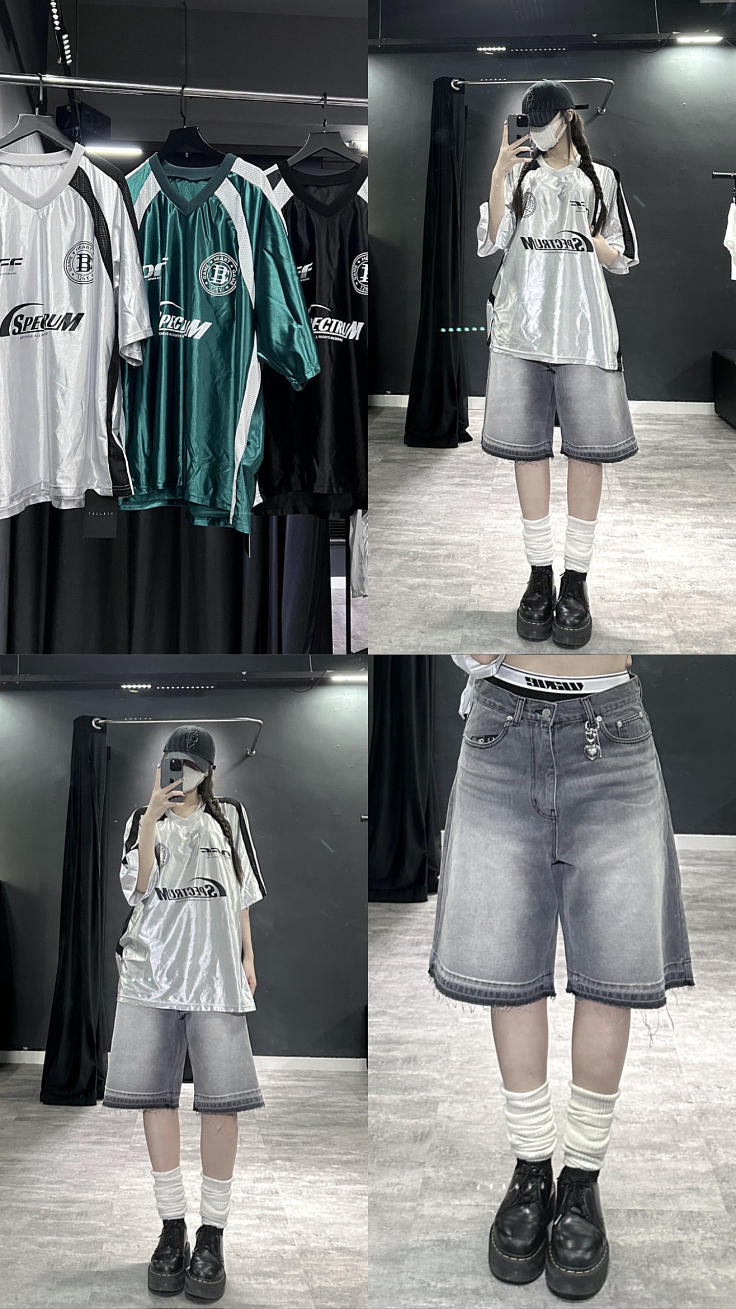 銷量160件以上 [unisex]Shiny jersey