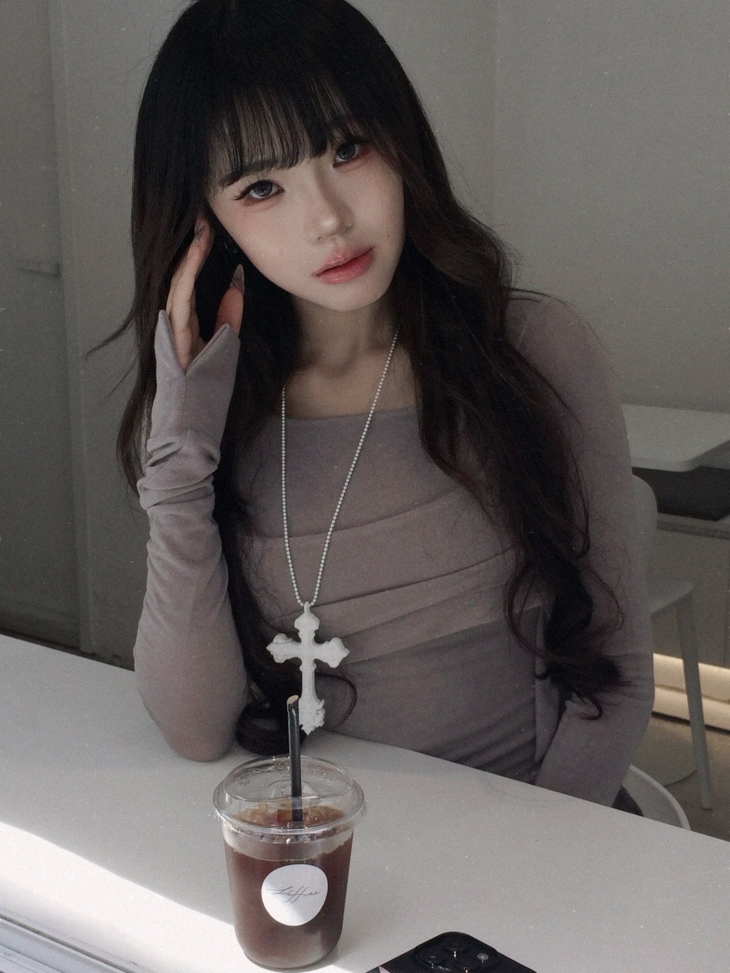 [ BADHOUSE ]
Antique Cross Necklace Large