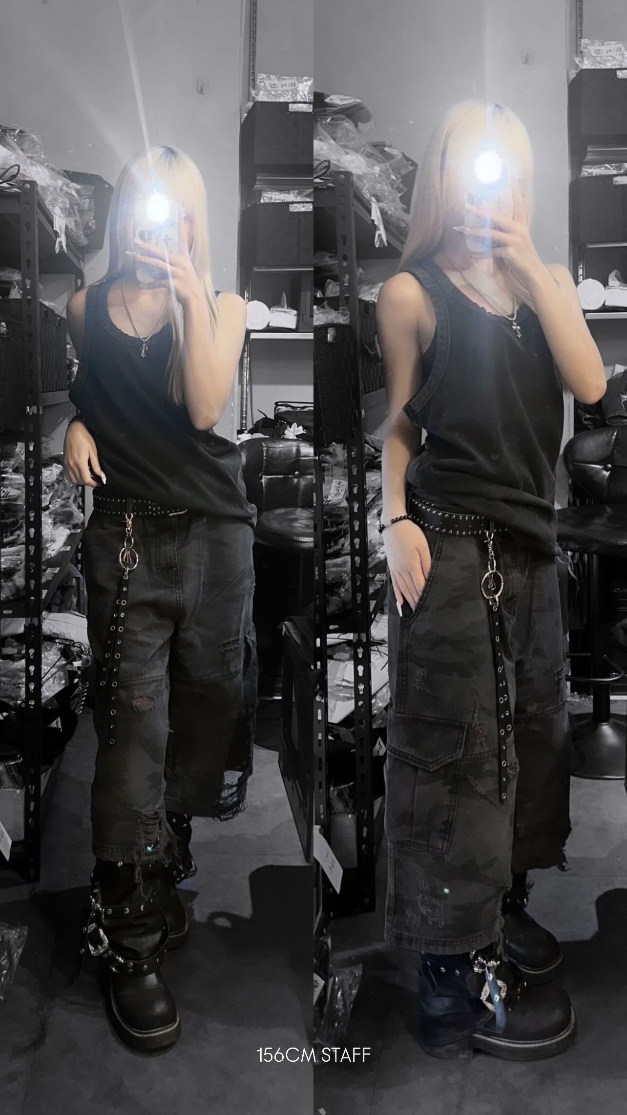 Apex camo cargo jorts