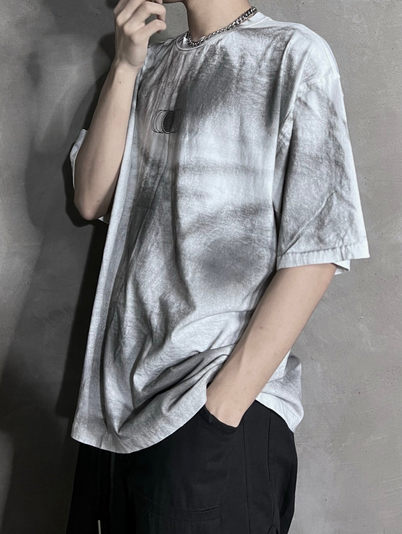 [unisex] Inkjet printed tee 軟糯質地