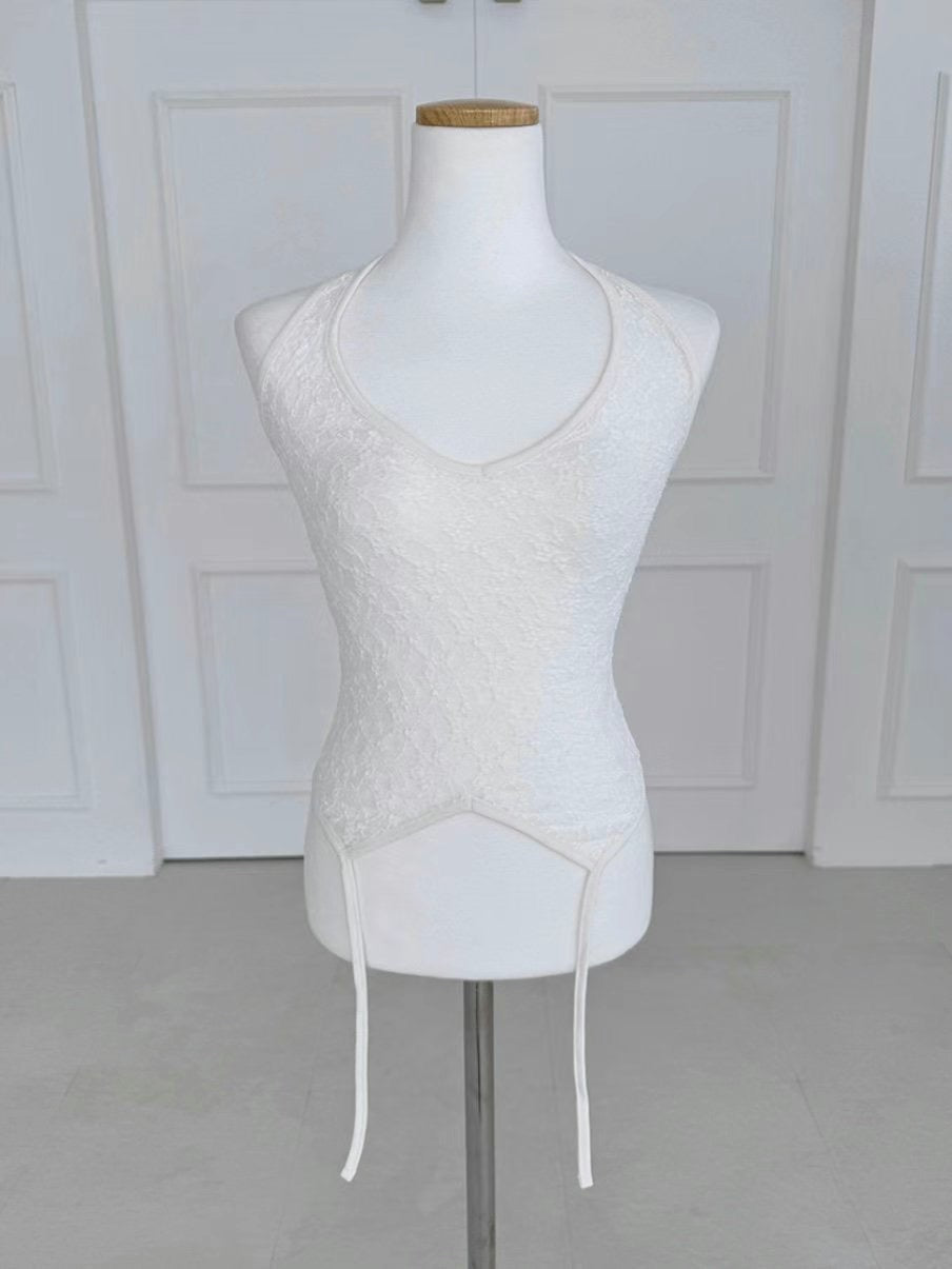 ‘in love with lace’ set ( only tank )