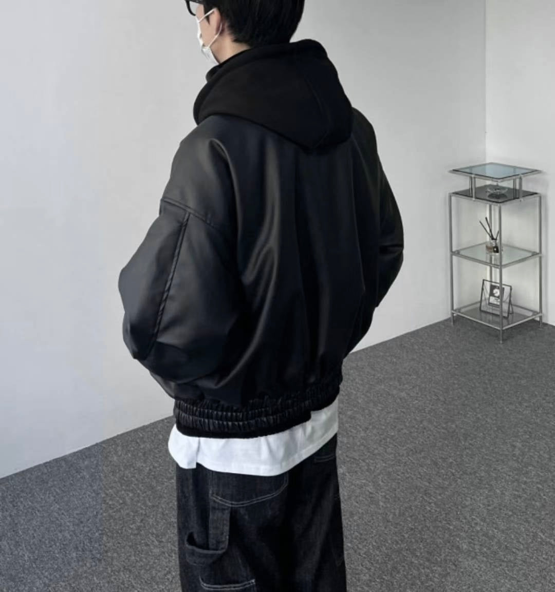 ‘Take me’ leather jacket