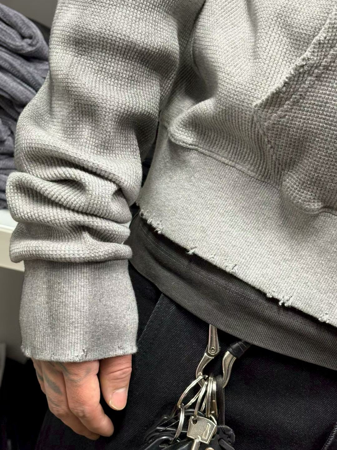 ‘A COLD PLAY’ hoodie zipup