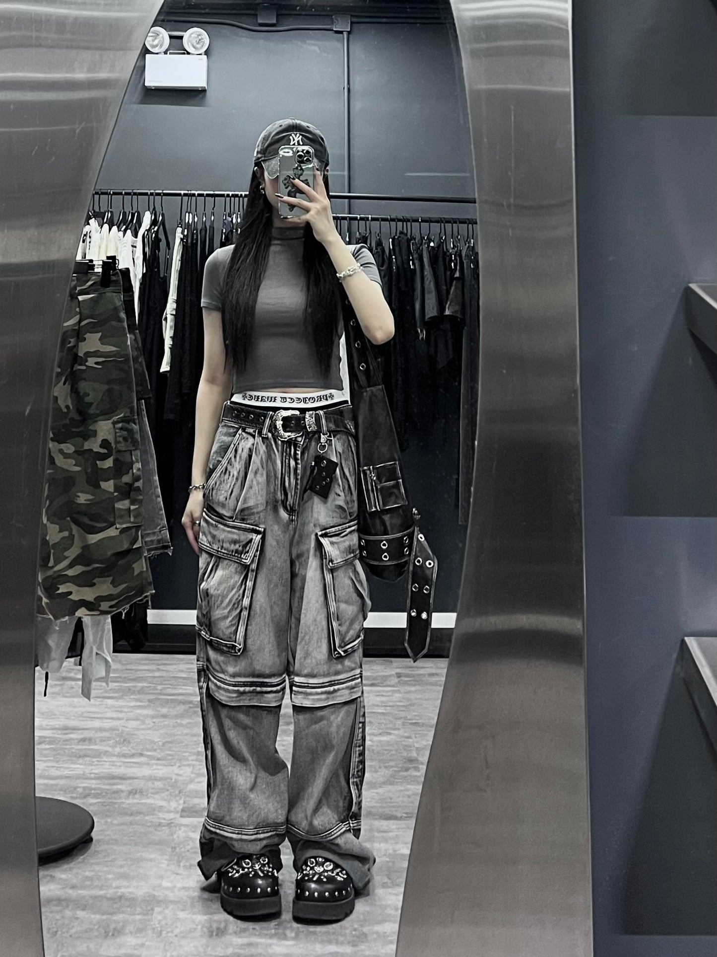 [unisex] so cool cargo jeans