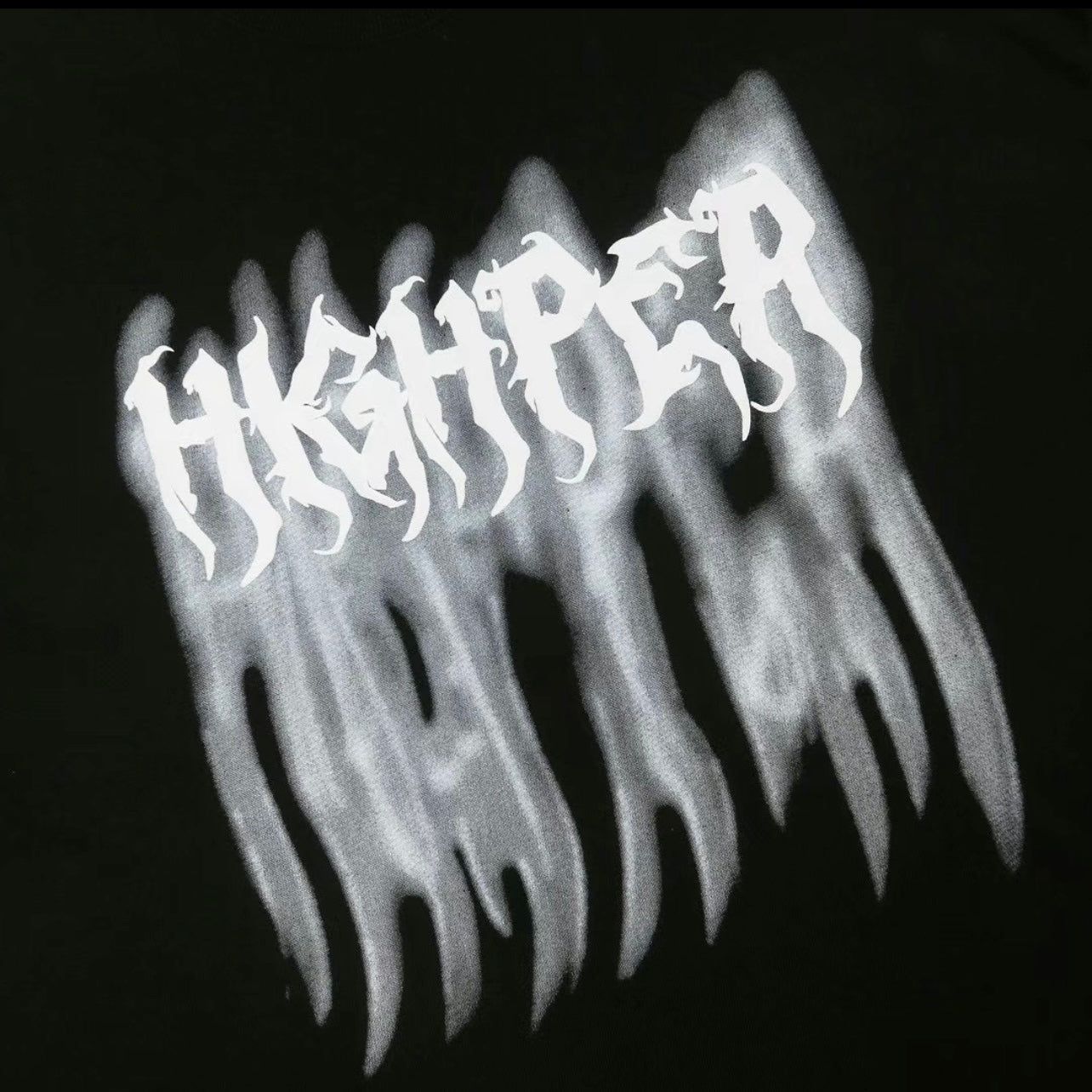 [unisex] 重磅火焰圖案tee