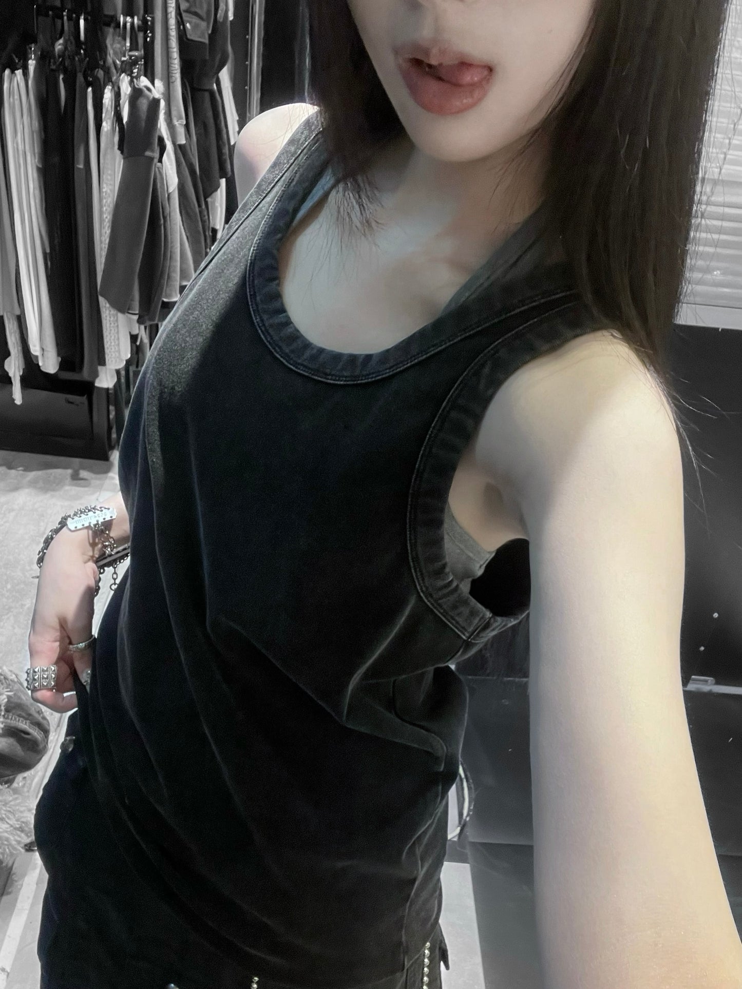 ‘Tore Up’ wasted vest